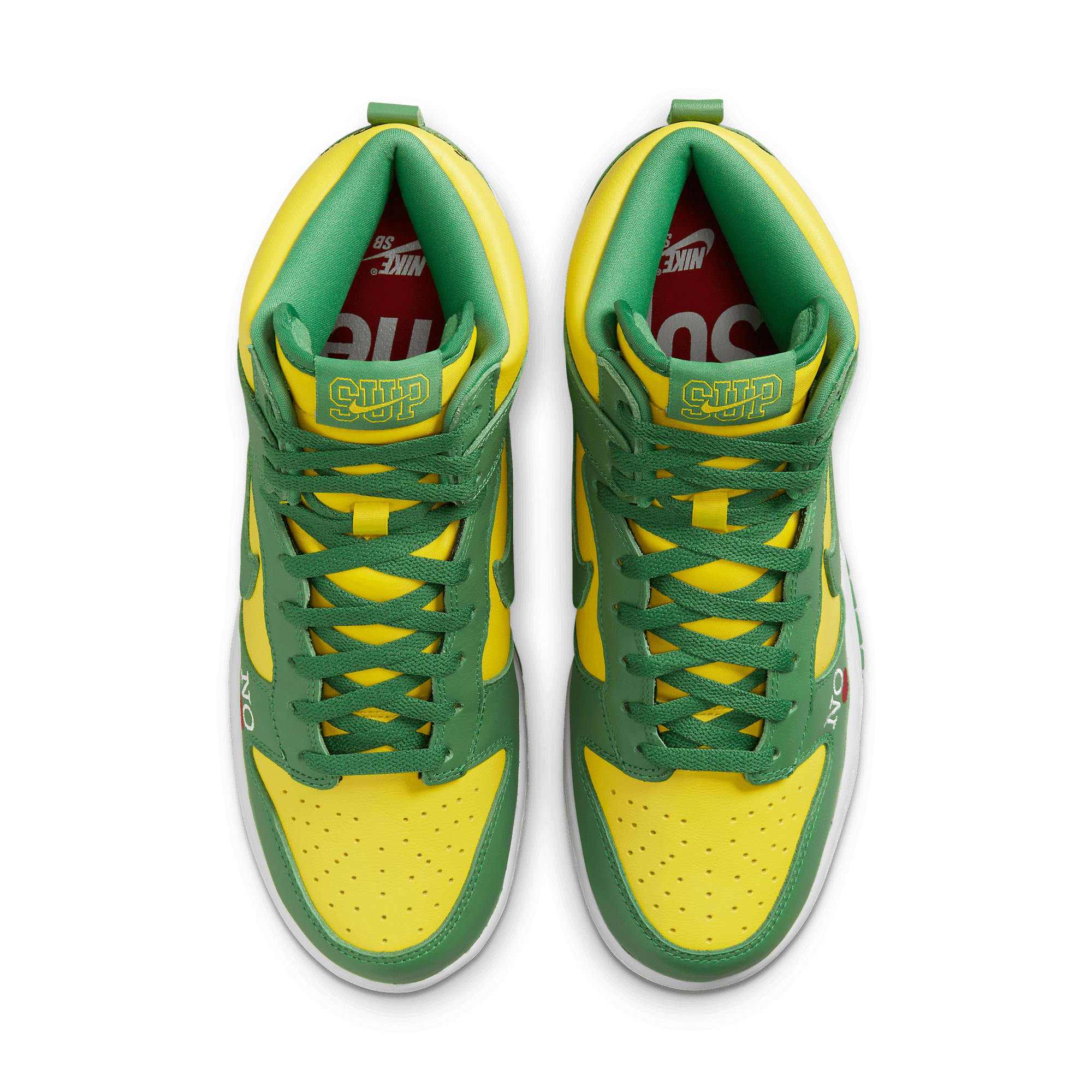 Nike SB Dunk High Supreme By Any Means Brazil - DN3741-700