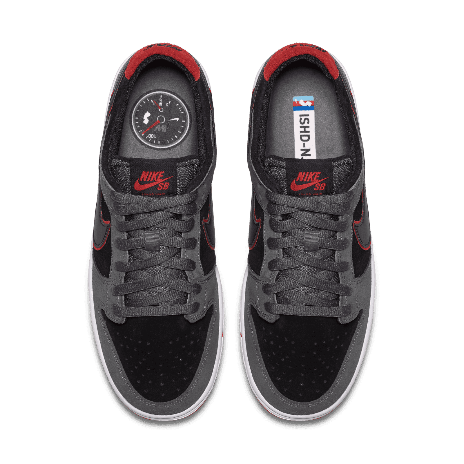 Nike SB Dunk Low Ishod Wair Dark Grey - 895969-006