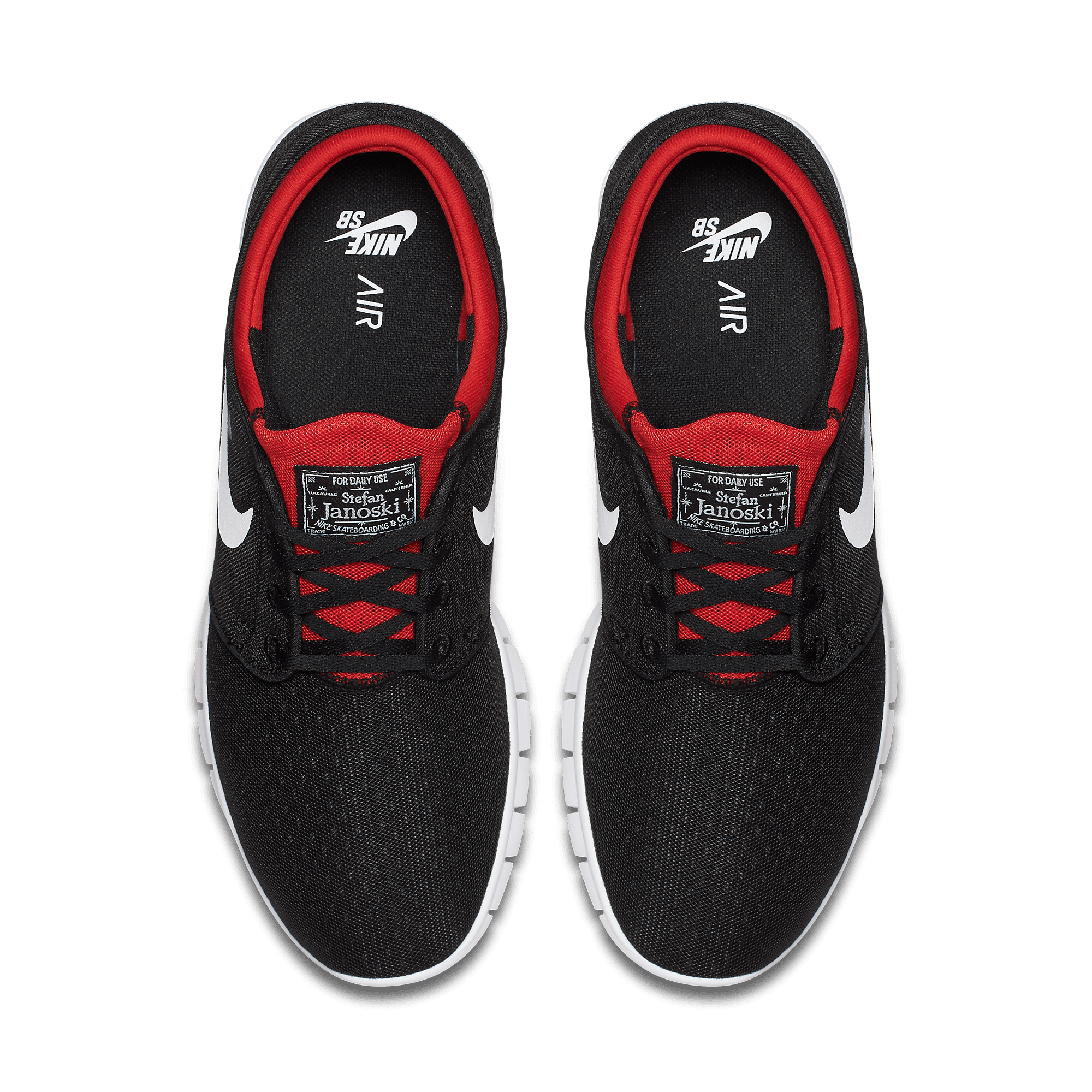 Nike SB Stefan Janoski Max Black University Red 631303-016