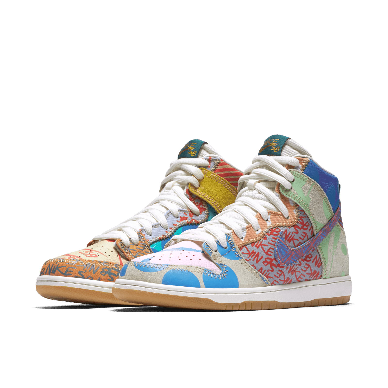 Nike SB Dunk High Thomas Campbell What the Dunk - 918321-381