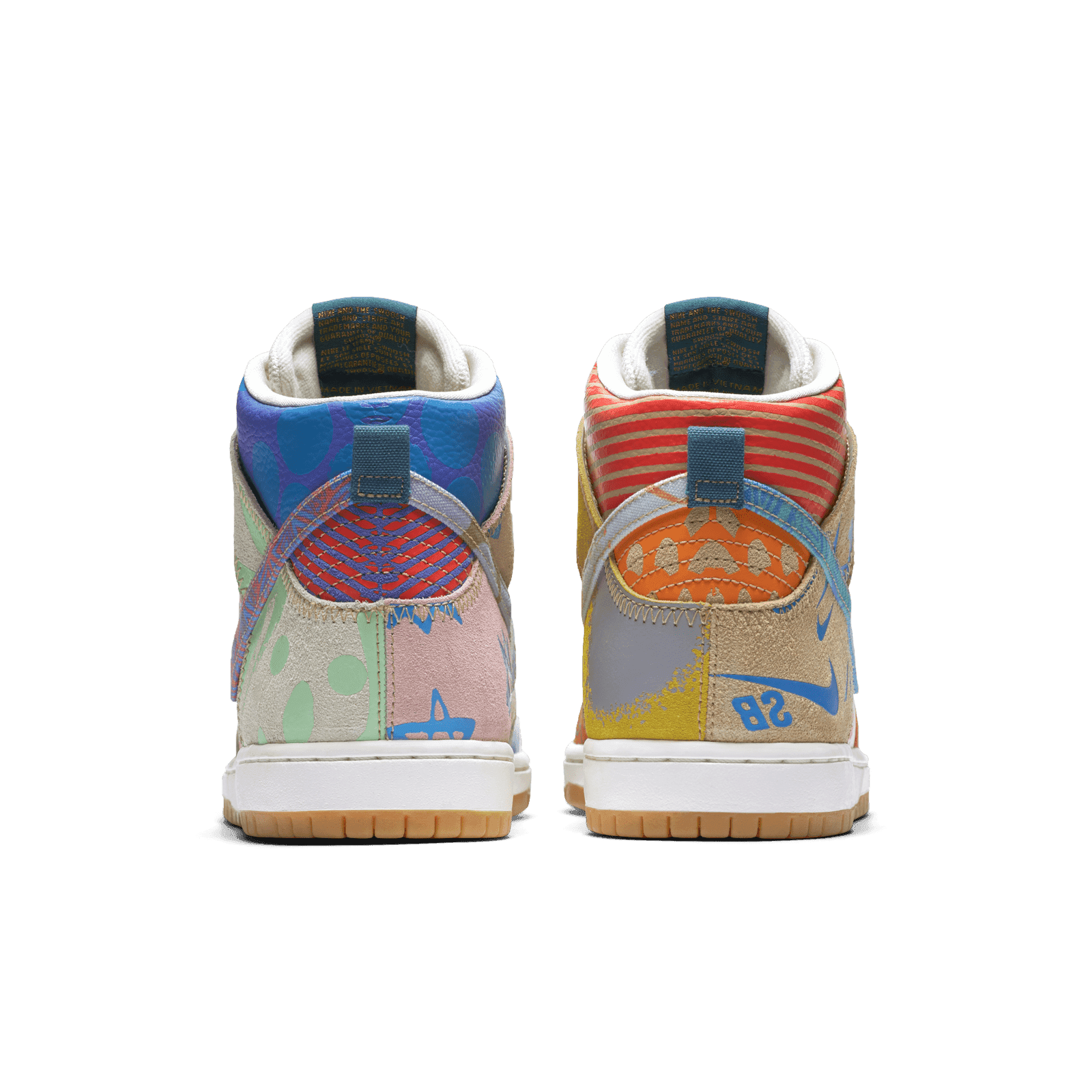 Nike SB Dunk High Thomas Campbell What the Dunk - 918321-381