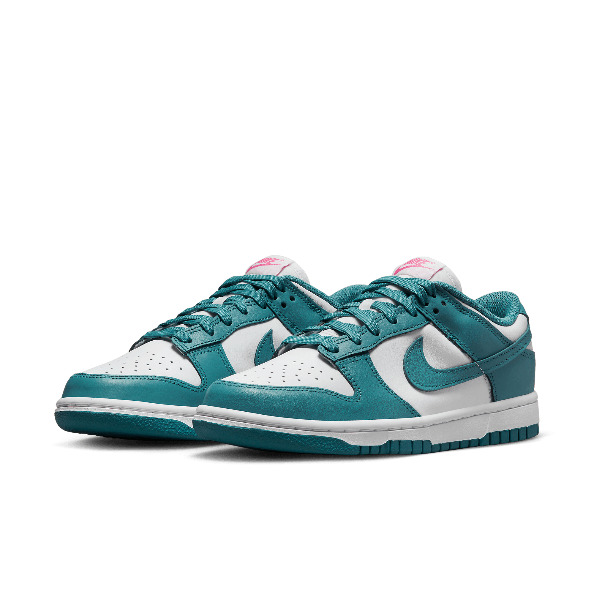 Pops Of Pinksicle Punctuate The Nike Dunk Low Noise Aqua