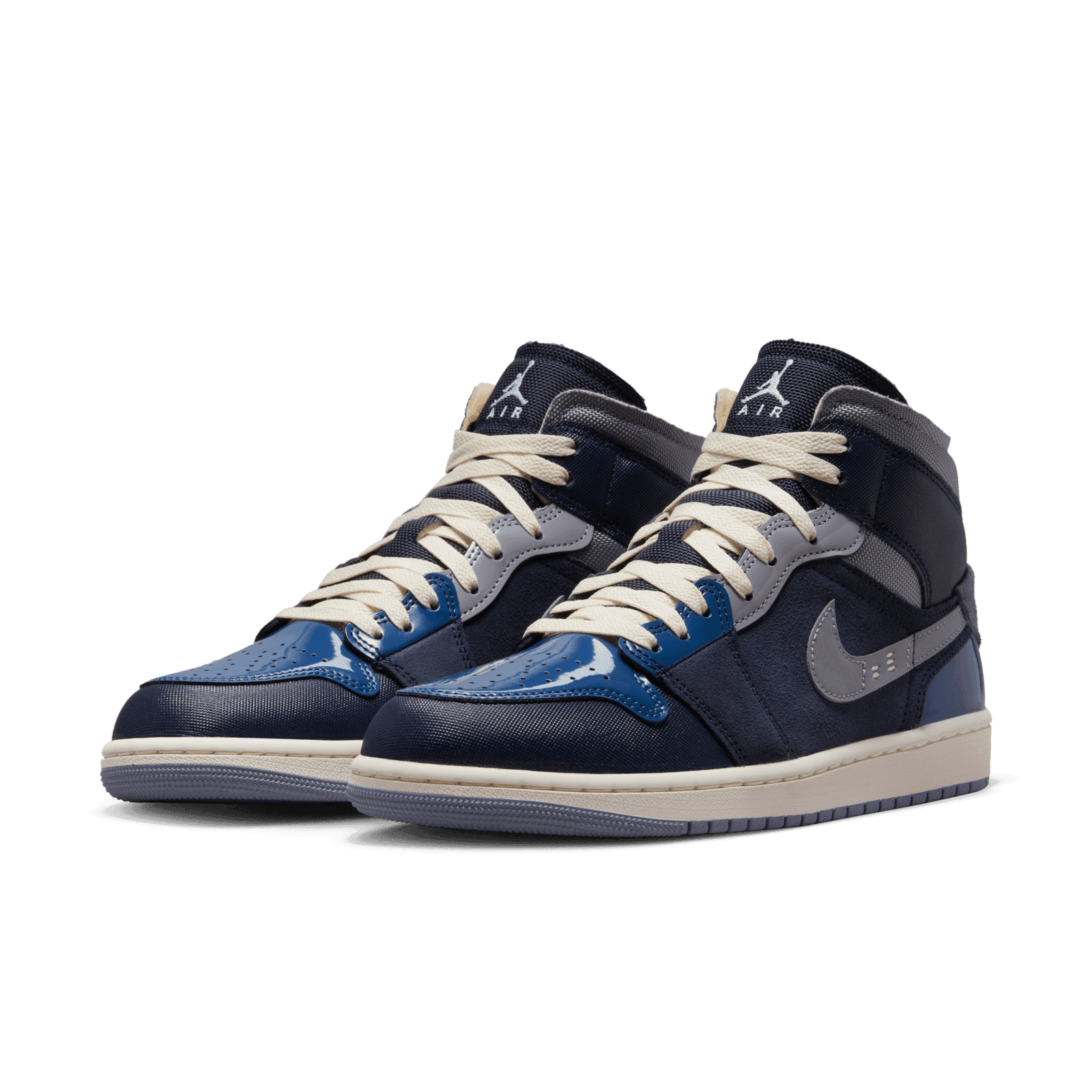 Air Jordan 1 Mid SE Craft Obsidian - DR8868-400 Raffles and