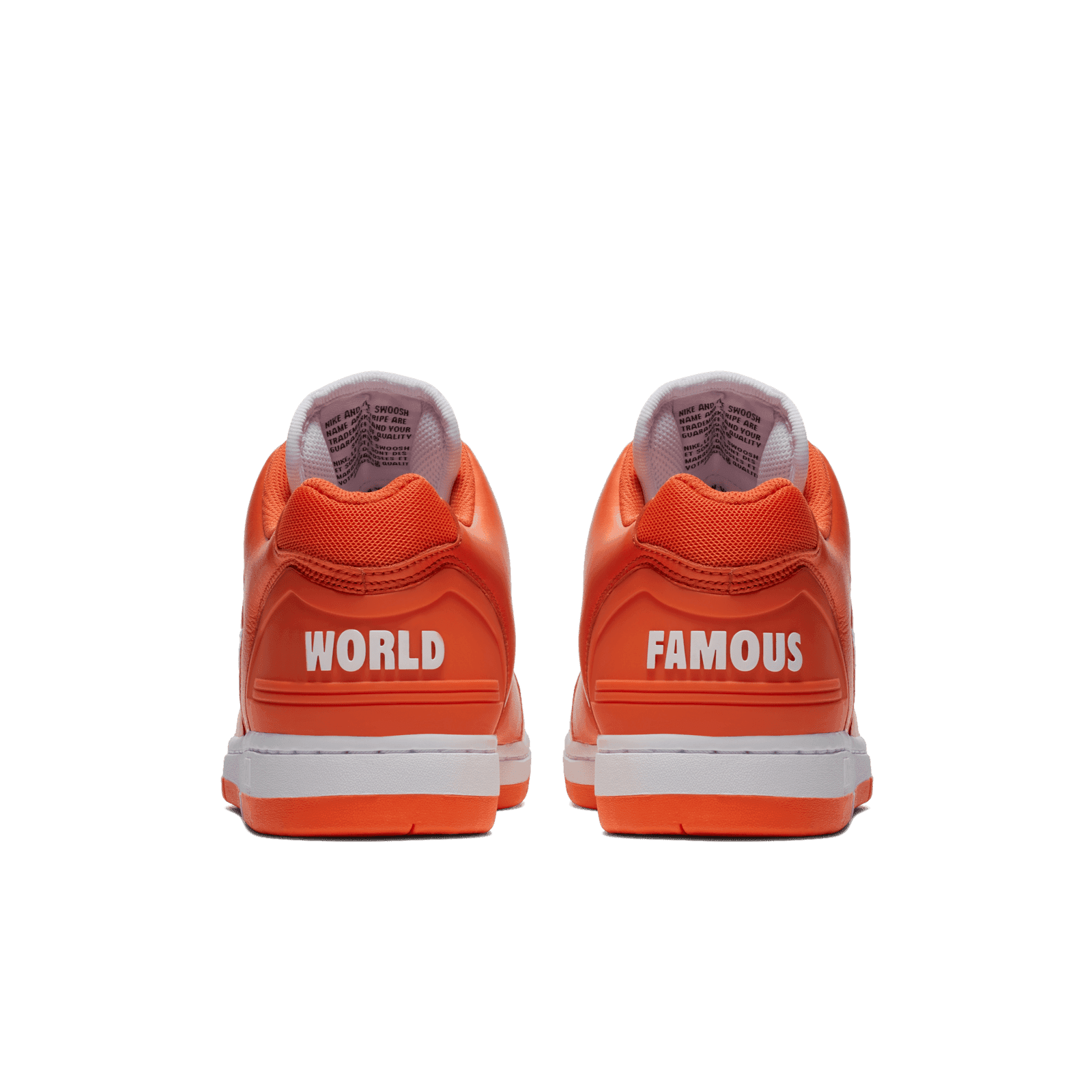 Nike SB Air Force 2 Low Supreme Orange - AA0871-818 Raffles and