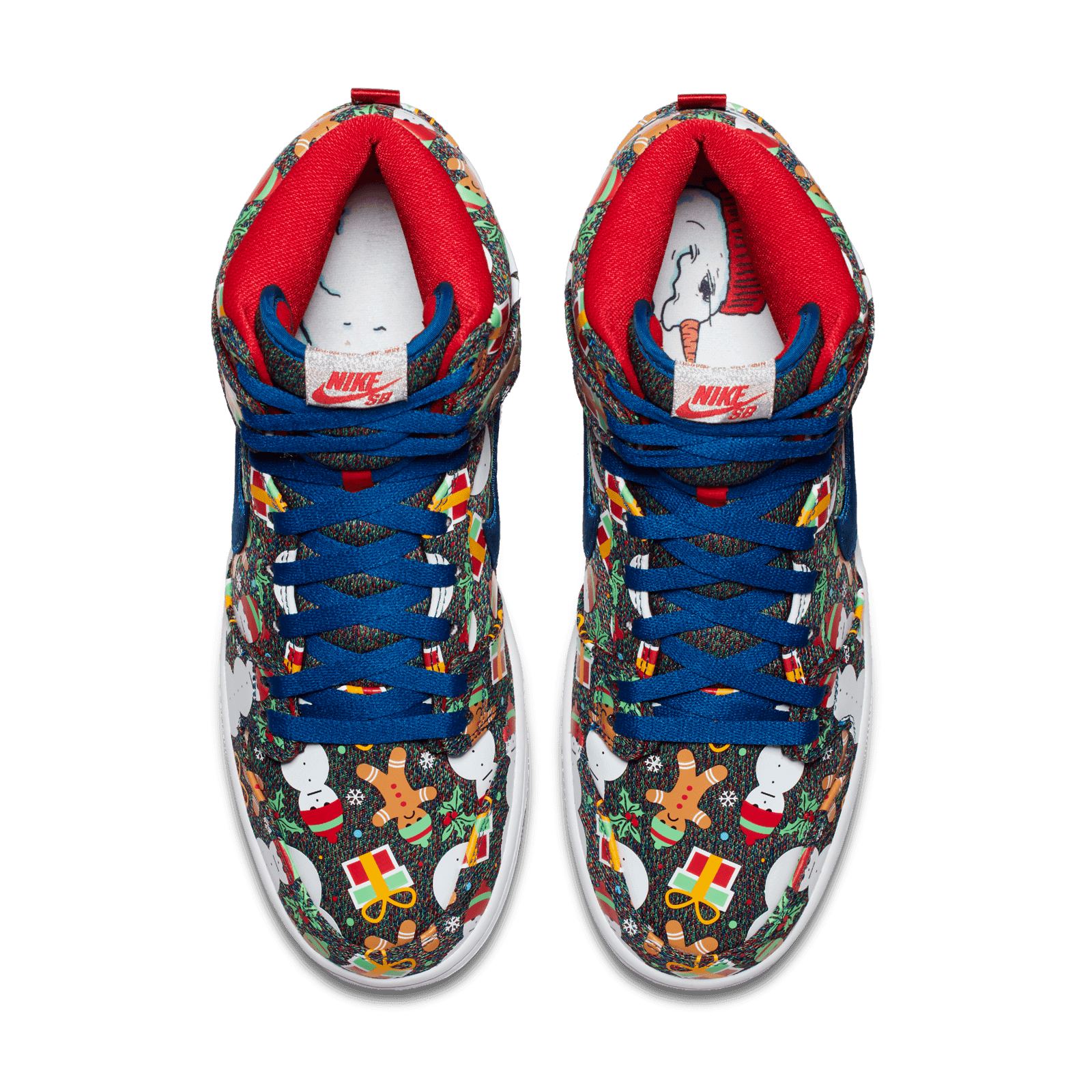 Nike SB Dunk High Concepts Ugly Christmas Sweater (2017) 881758-446