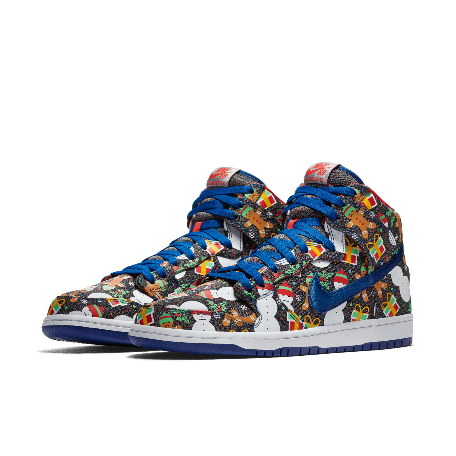 靴 NIKE SB Dunk High Christmas Sweater2017 Concepts x Nike SB Dunk High 