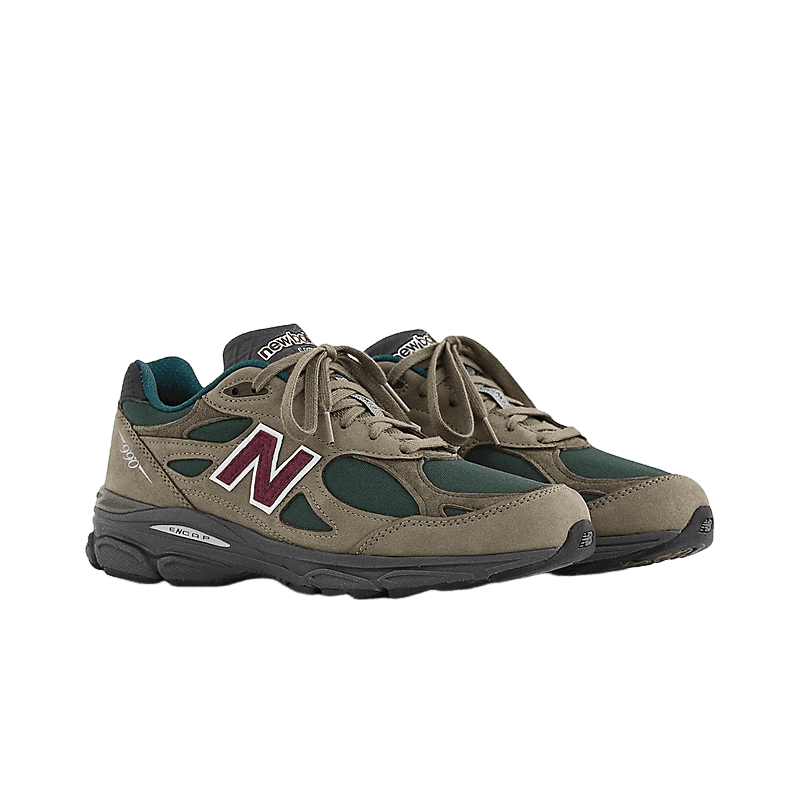 New Balance 990v3 Made In USA By Teddy Santis Olive Green - M990GP3