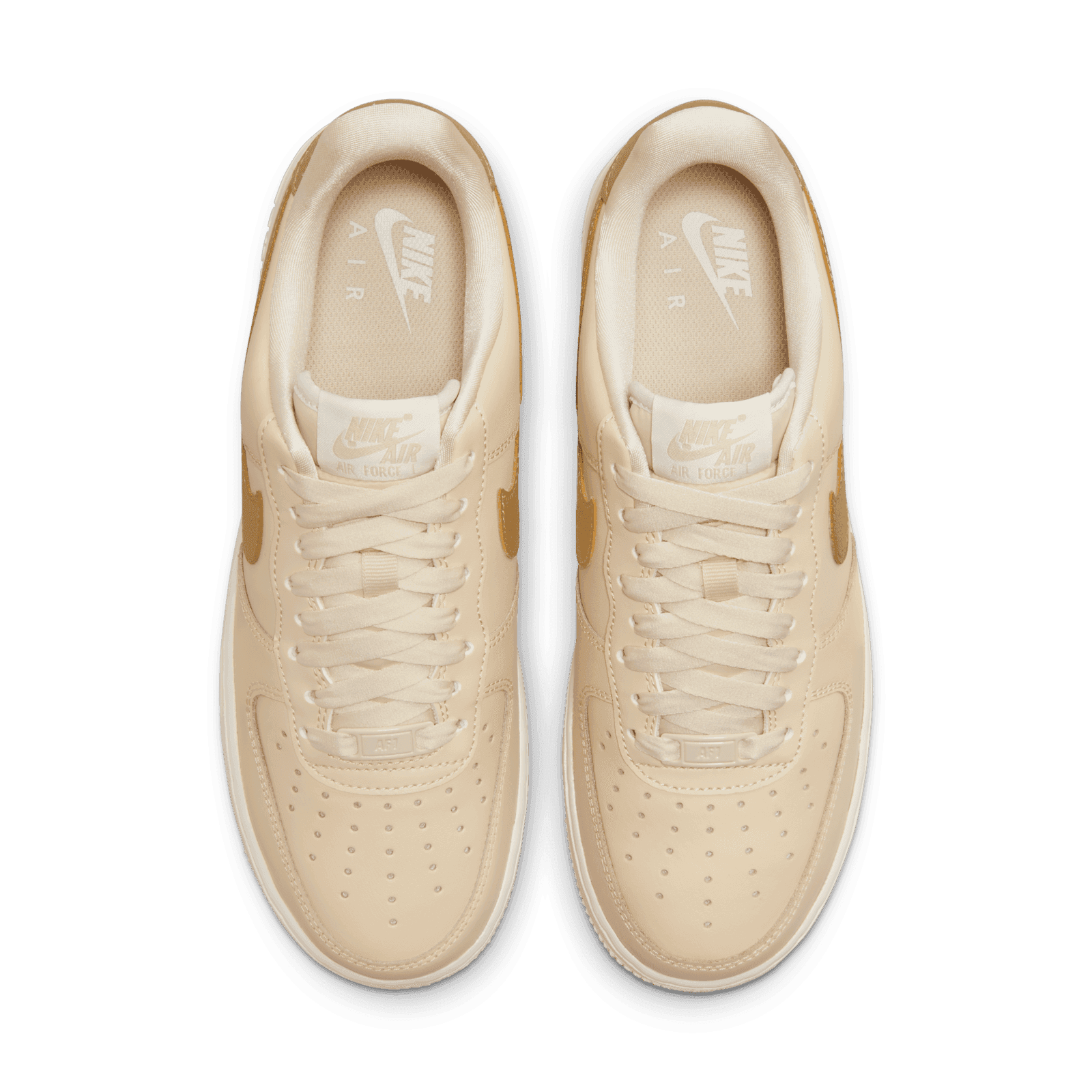 Nike Air Force 1 Low Sanddrift Metallic Gold (W) - DQ7569