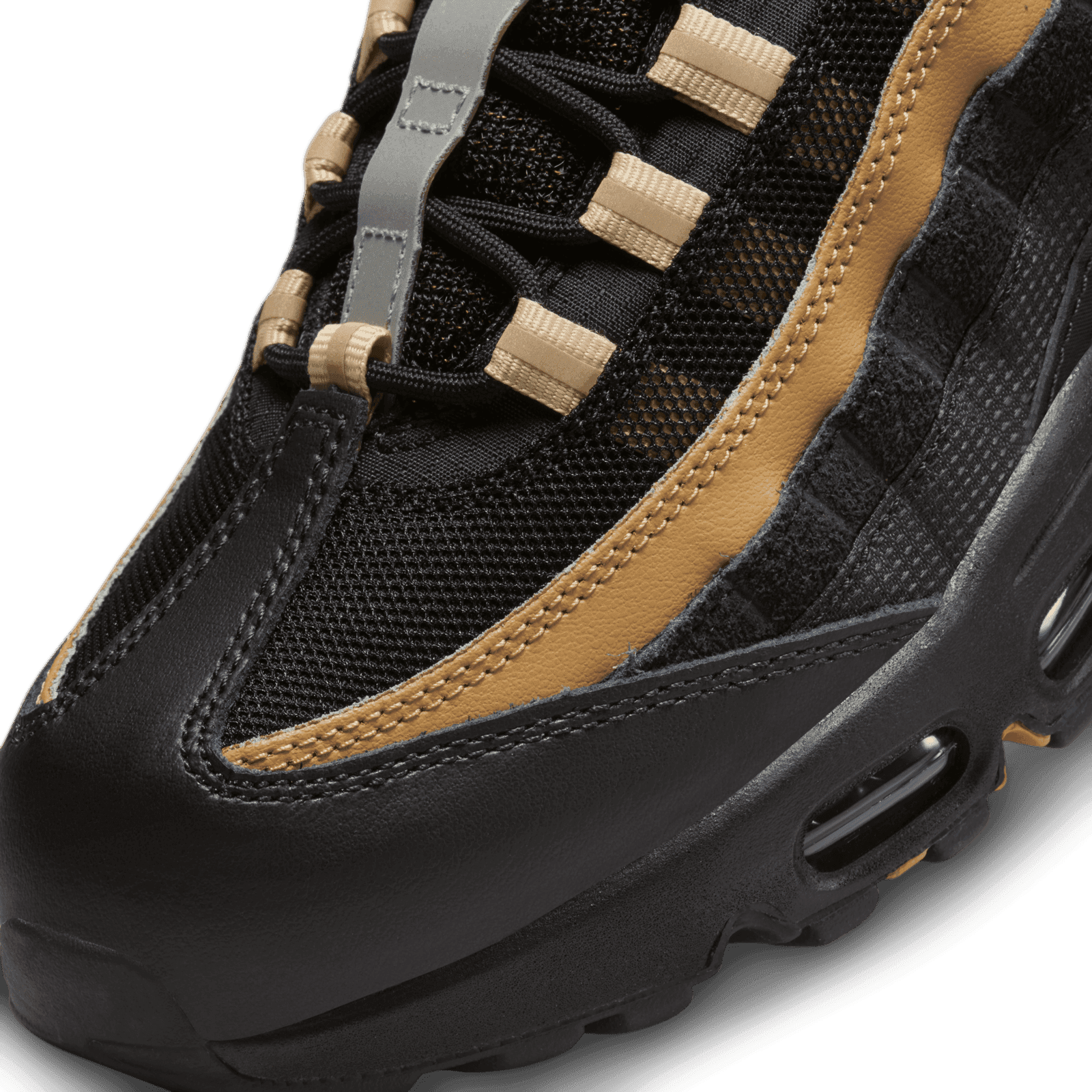Nike Air Max 95 TT (Black Elemental Gold) Nike DM0011-004 Air Max 95 Mens Running Shoe - Black/Gold  main image 3