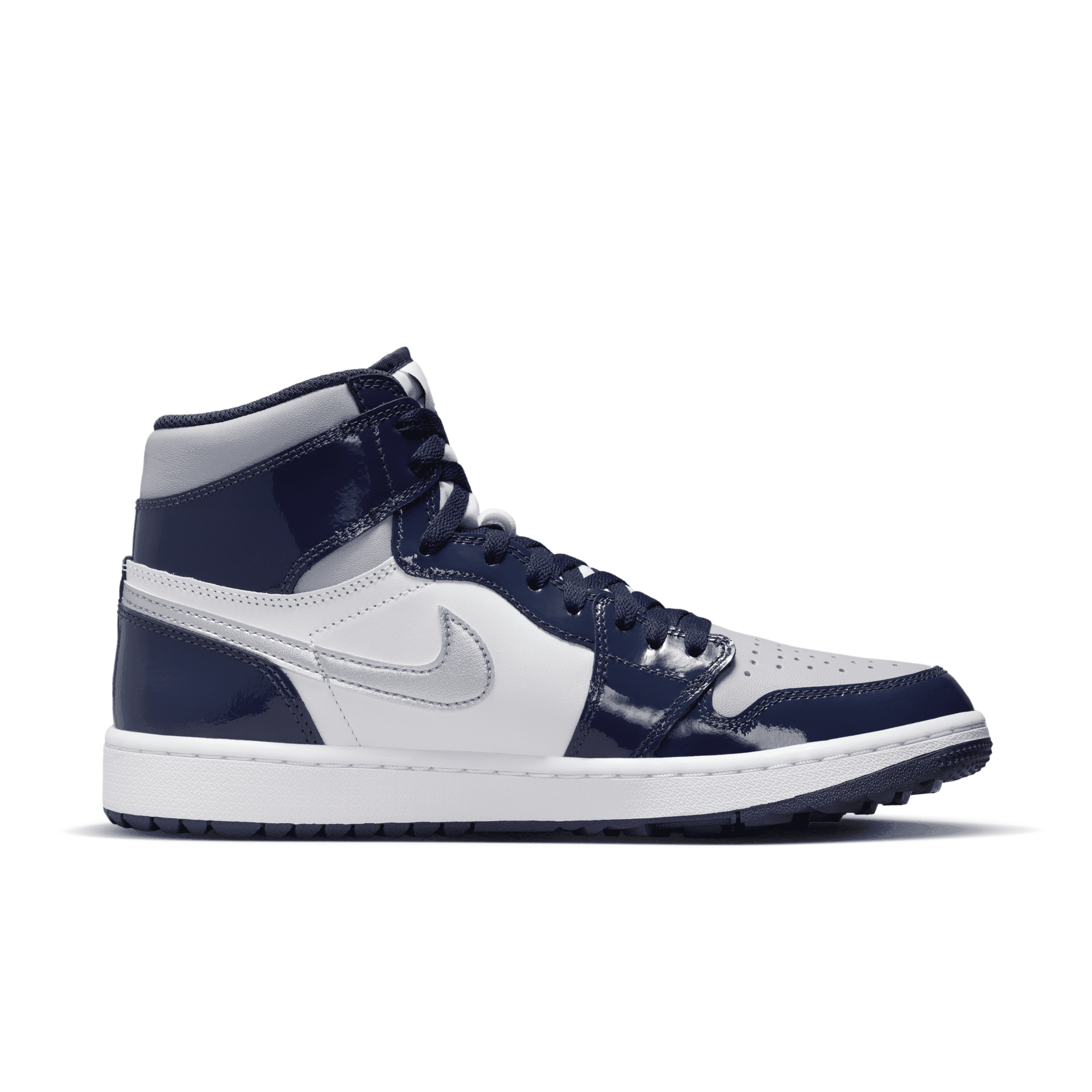 Air Jordan 1 High Golf Patent Midnight Navy - DQ0660-100 display picture 1