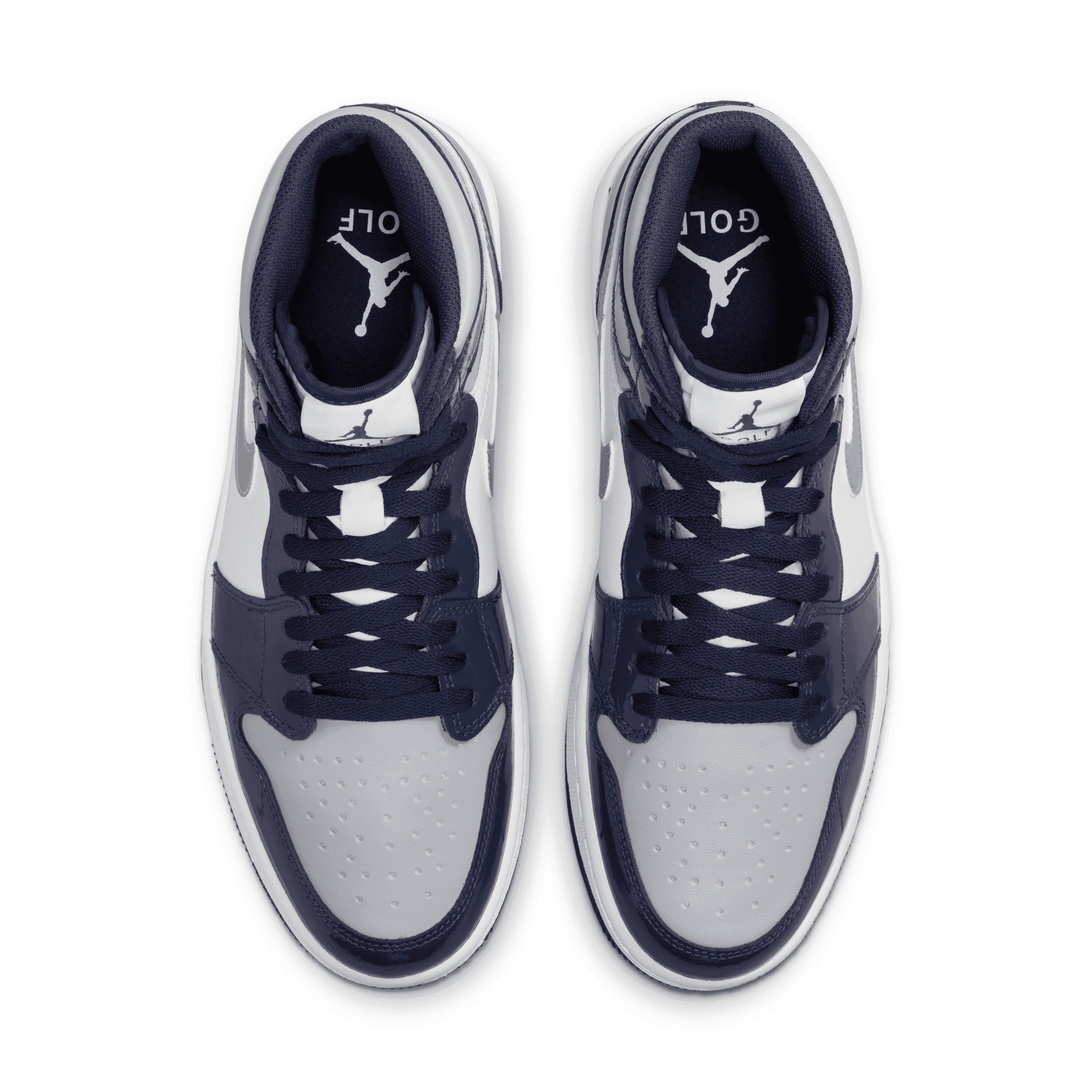 Jordan 1 Retro High Golf Patent Midnight Navy - Size 13 Jordan 1 Retro High OG  main image 4