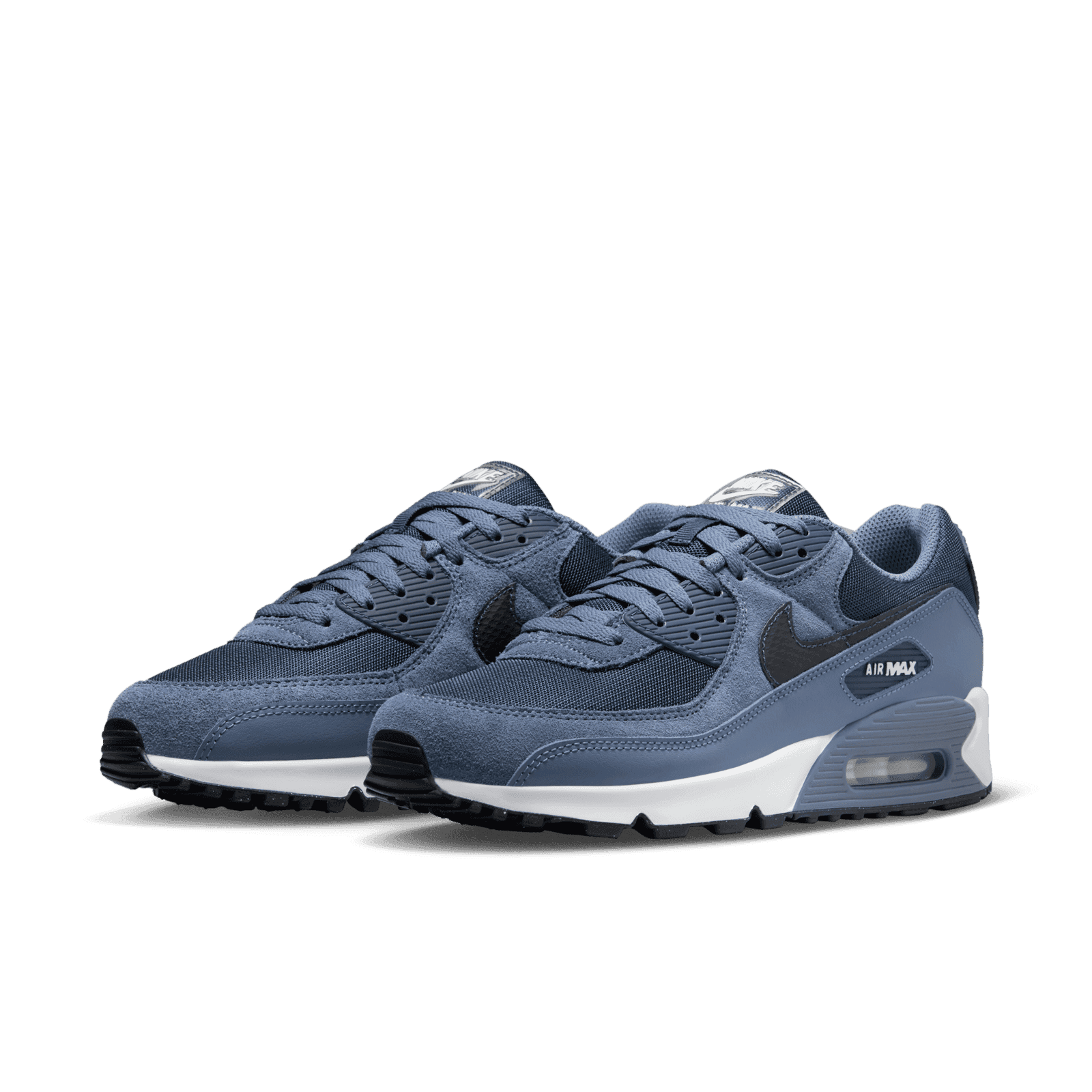 Nike air max 90 essential – hotsell white / armory blue – obsidian