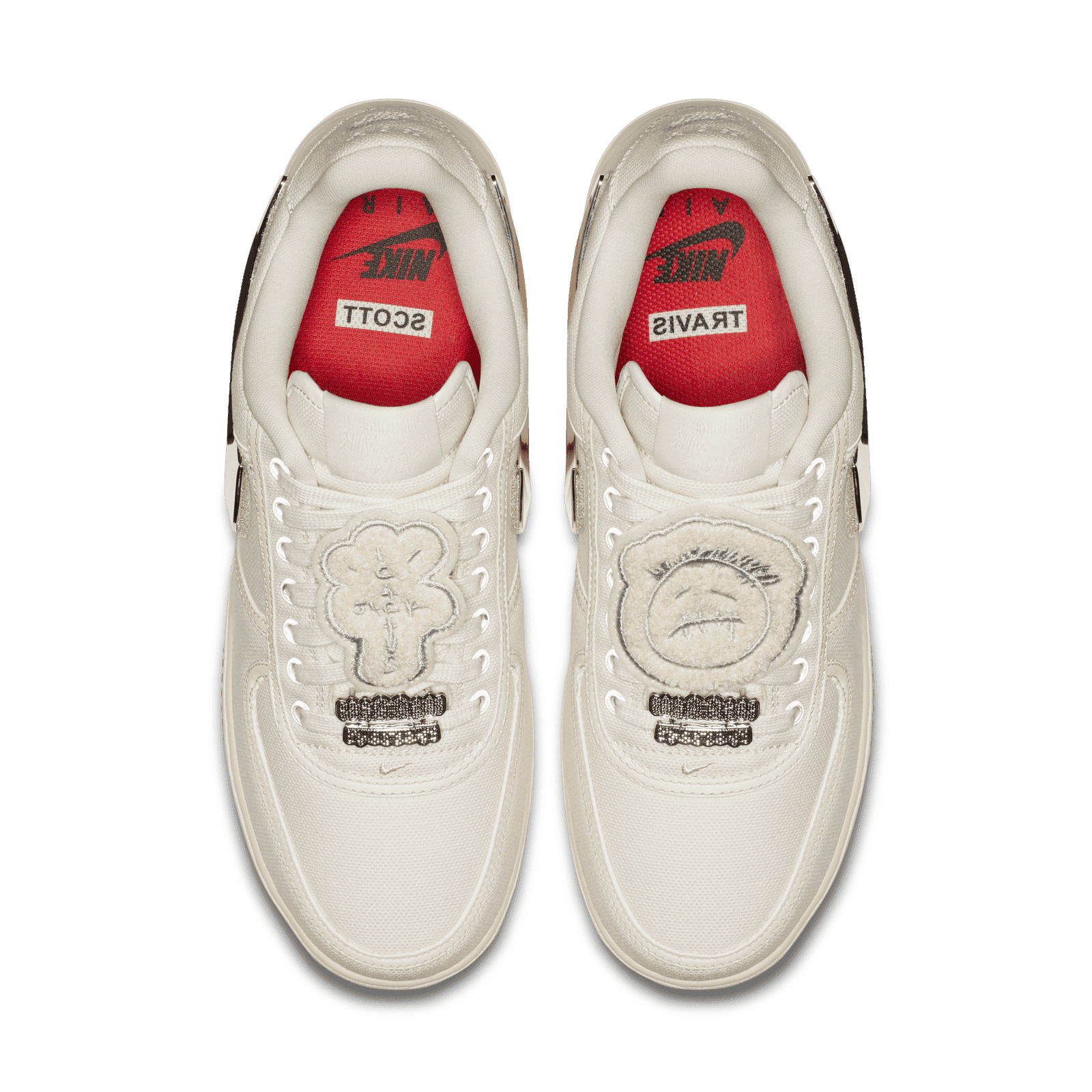 Travis Scott × Nike Air Force 1 Low Sail Travis Scott Nike Air Force 1 Low Sail AQ4211-101