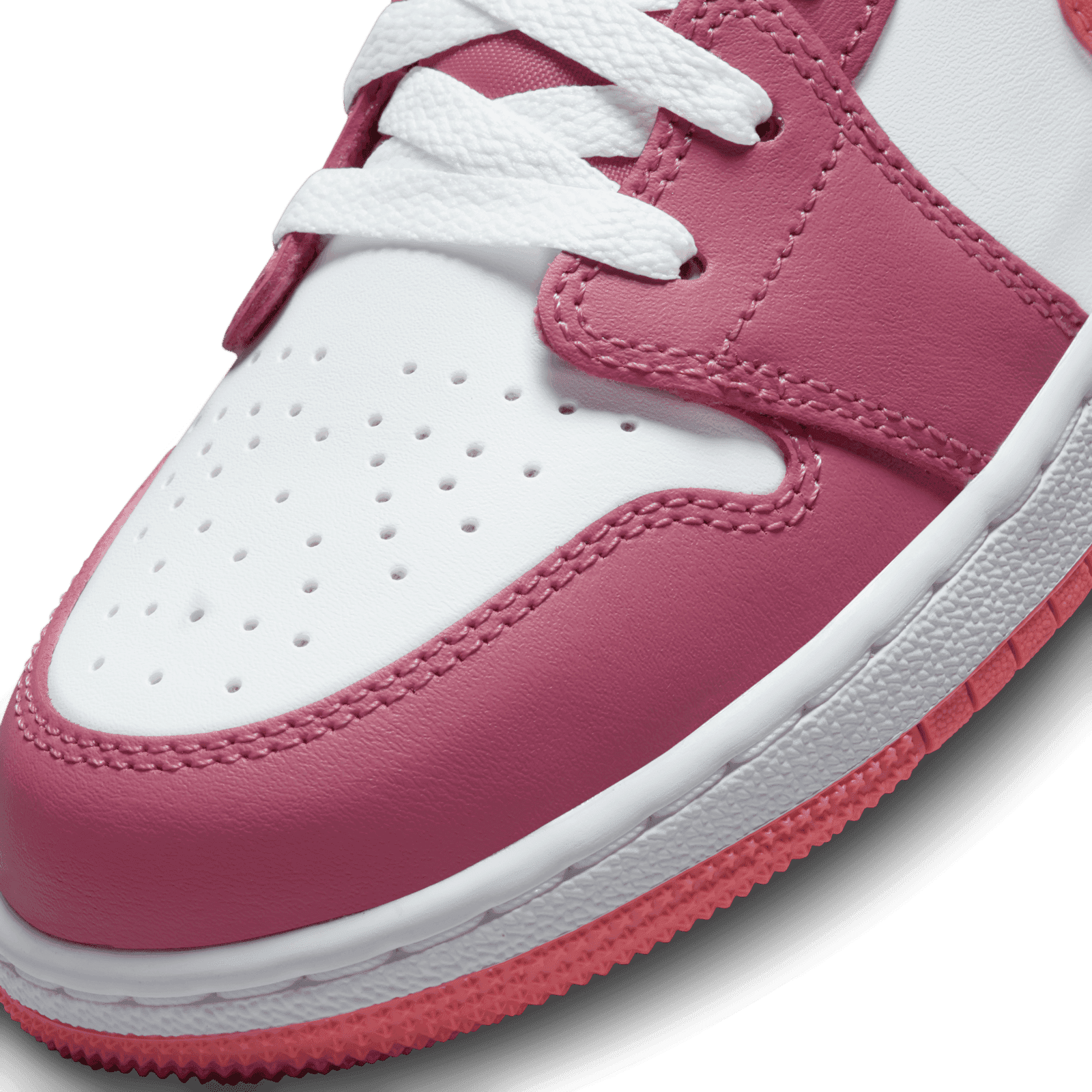 Air Jordan 1 Low Strawberries & Cream (GS) - 553560-616