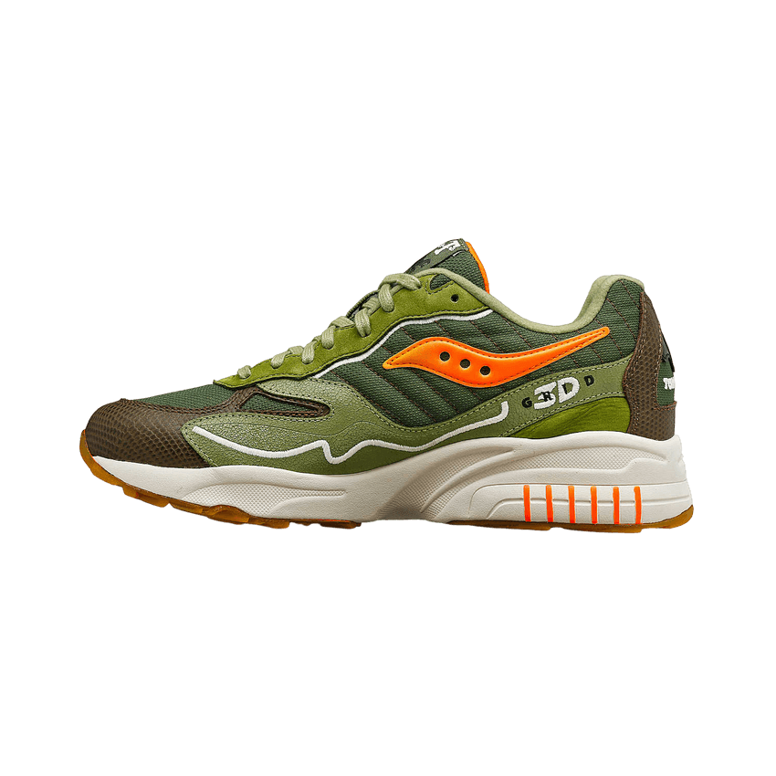 Saucony 3D Grid Hurricane Maybe Tomorrow Tortoise - S70682-1