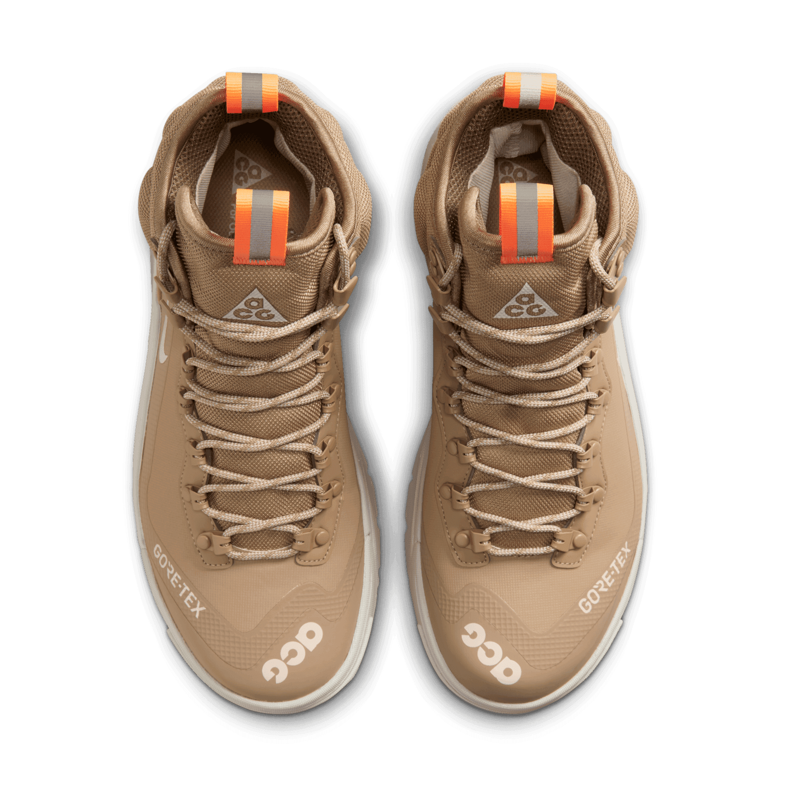 Mens sz 4/Wmns 5.5 Nike ACG Zoom Gaiadome GORE-TEX Khaki Light Bone DD2858-202 Nike ACG Gaiadome Gore-Tex Khaki Atomic Orange - DD2858-202 main image 2