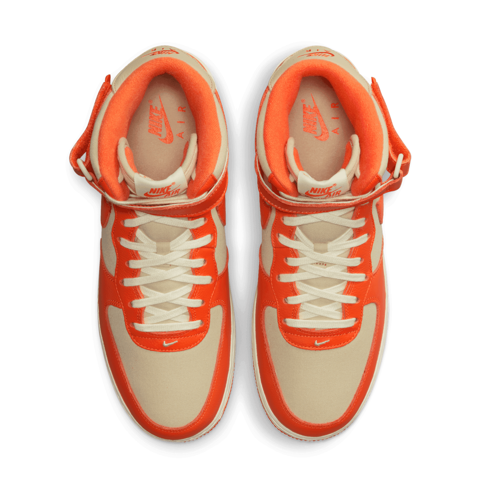 Nike Air Force 1 Mid NBHD Team Gold Safety Orange - FB2036-700