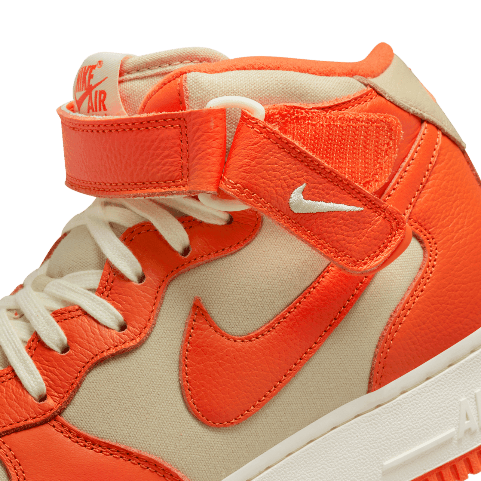 Nike Air Force 1 Mid NBHD Team Gold Safety Orange - FB2036-700 