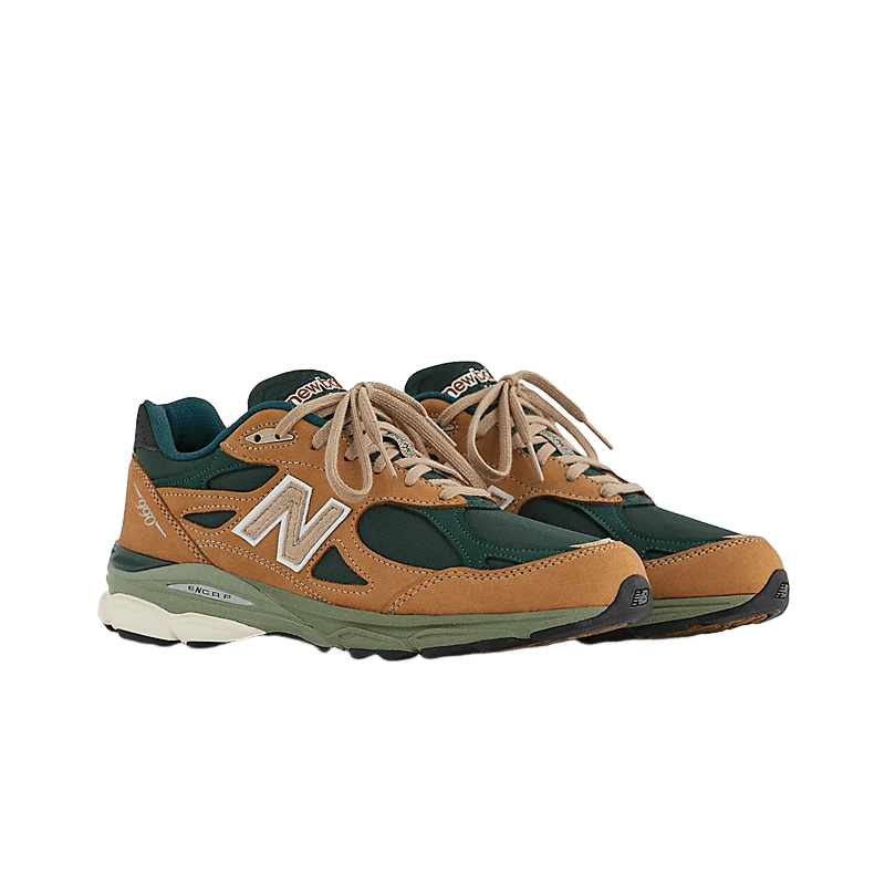 New Balance 990v3 Made in USA by Teddy Santis Brown Charcoal - M990WG3