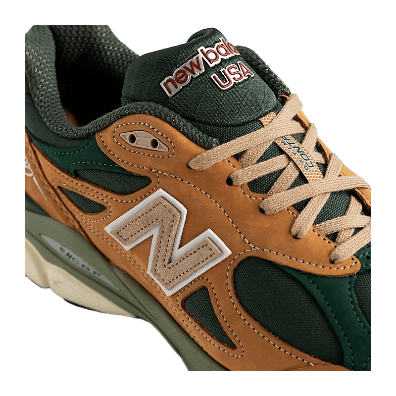 New Balance 990v3 Made in USA by Teddy Santis Brown Charcoal - M990WG3