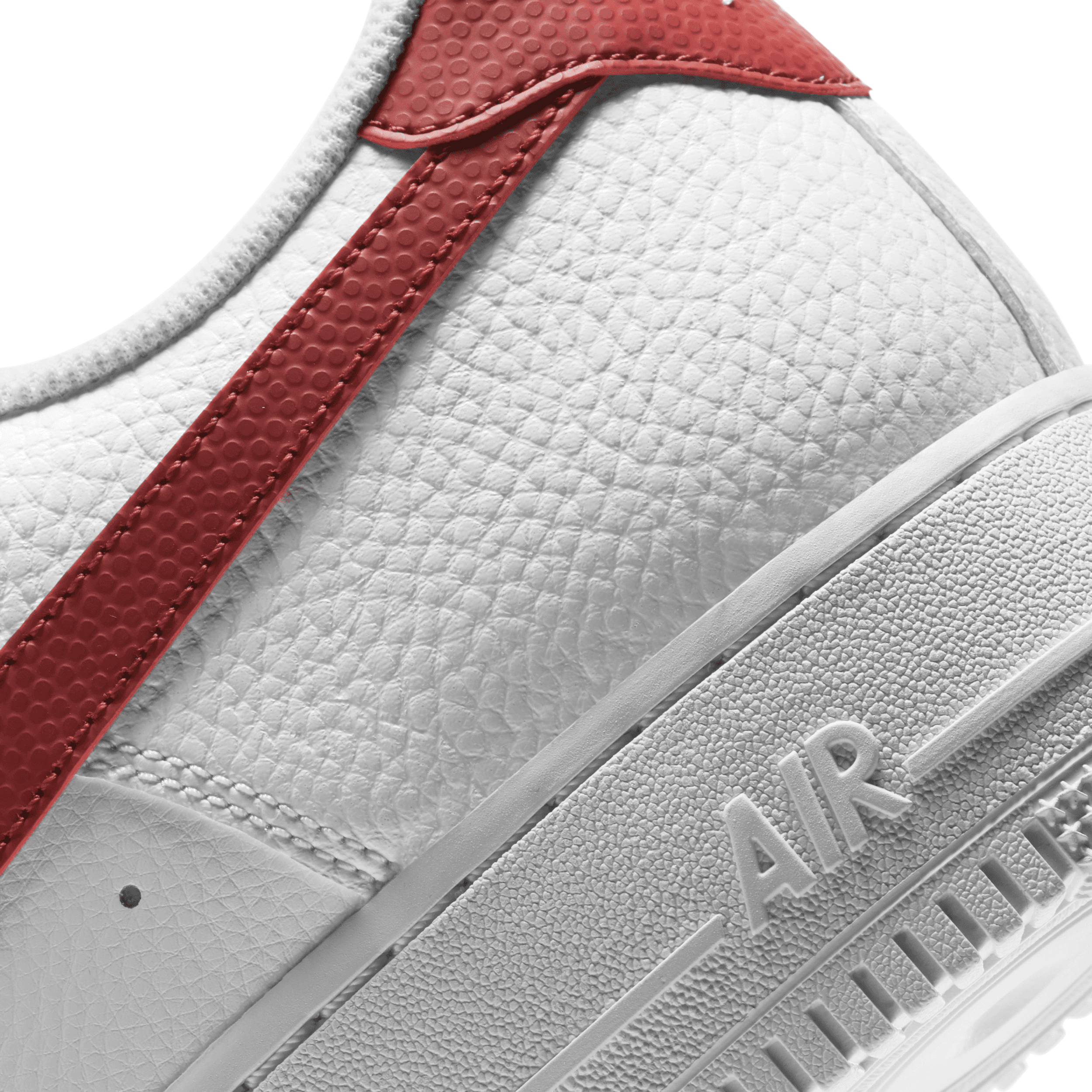 Nike Air Force 1 '07 Low White Team Red - CZ0326-100