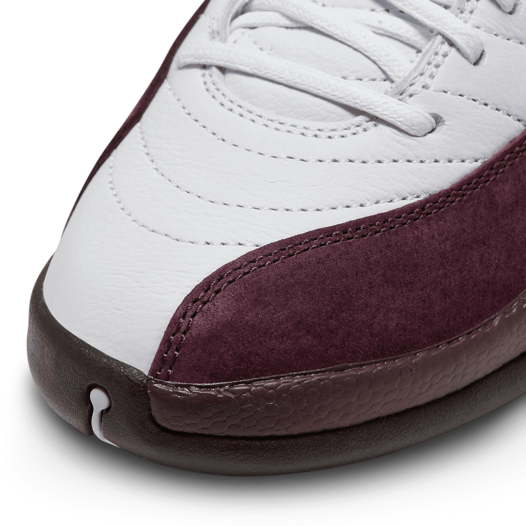 burgundy and white jordan 12
