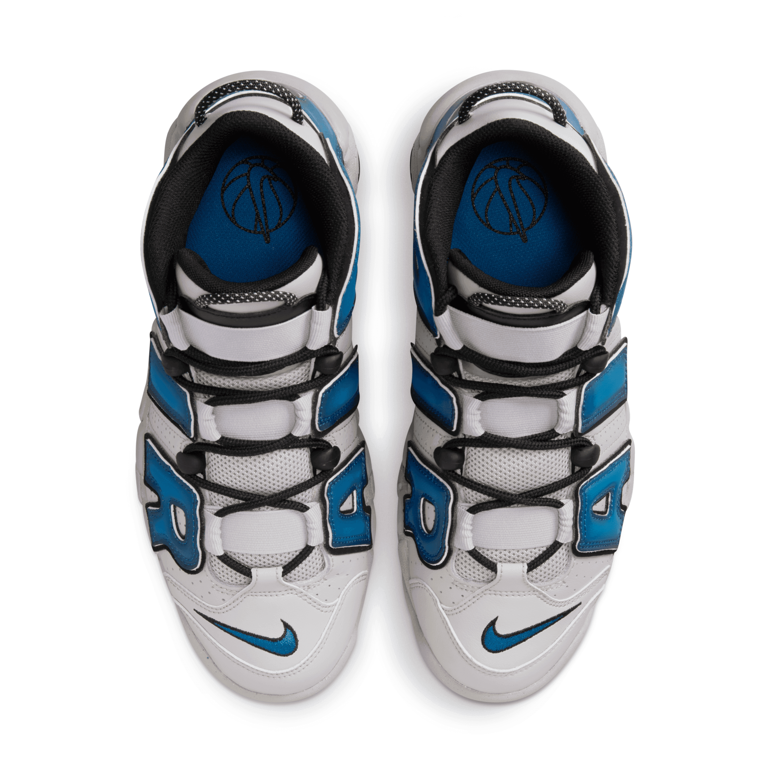 Air more uptempo light gs outlet aqua / black / white