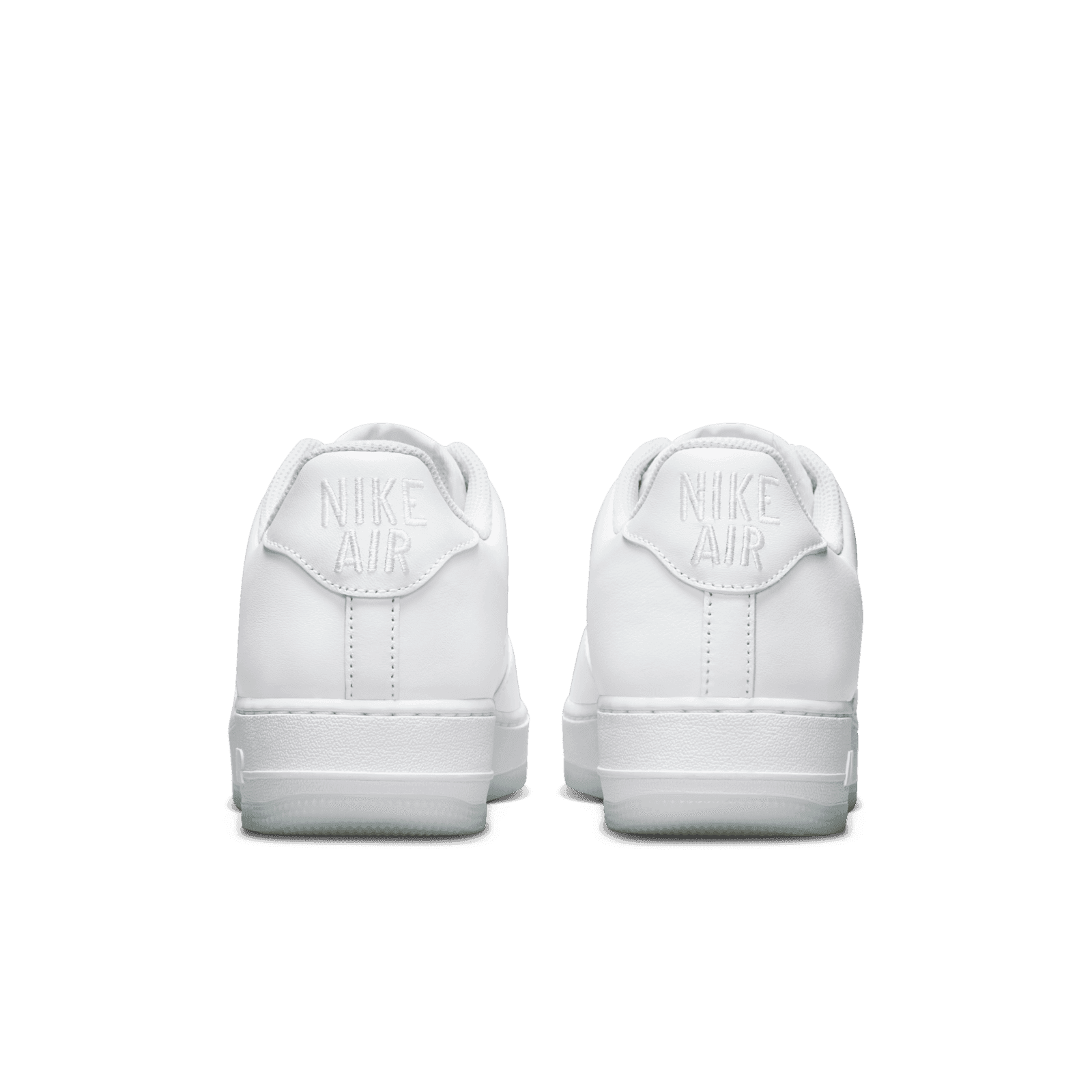 Air Force 1 Jewel Swoosh Triple White Mens Size 9 FN5924-100 GUC FN5924-100] Mens Nike AIR FORCE 1 LOW  main image 2