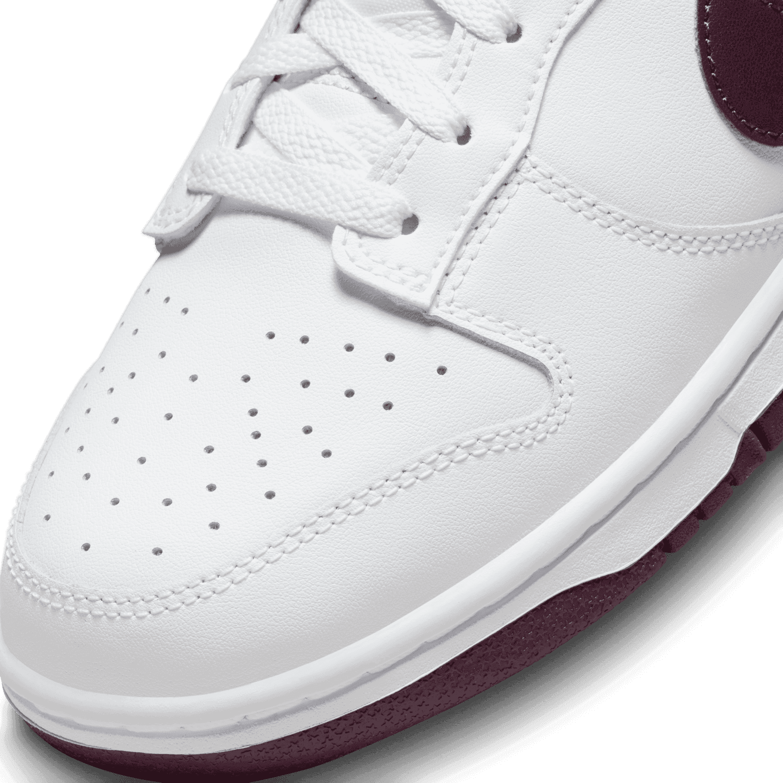 Nike Dunk Low White Night Maroon - DV0831-102 Raffles and Release Date