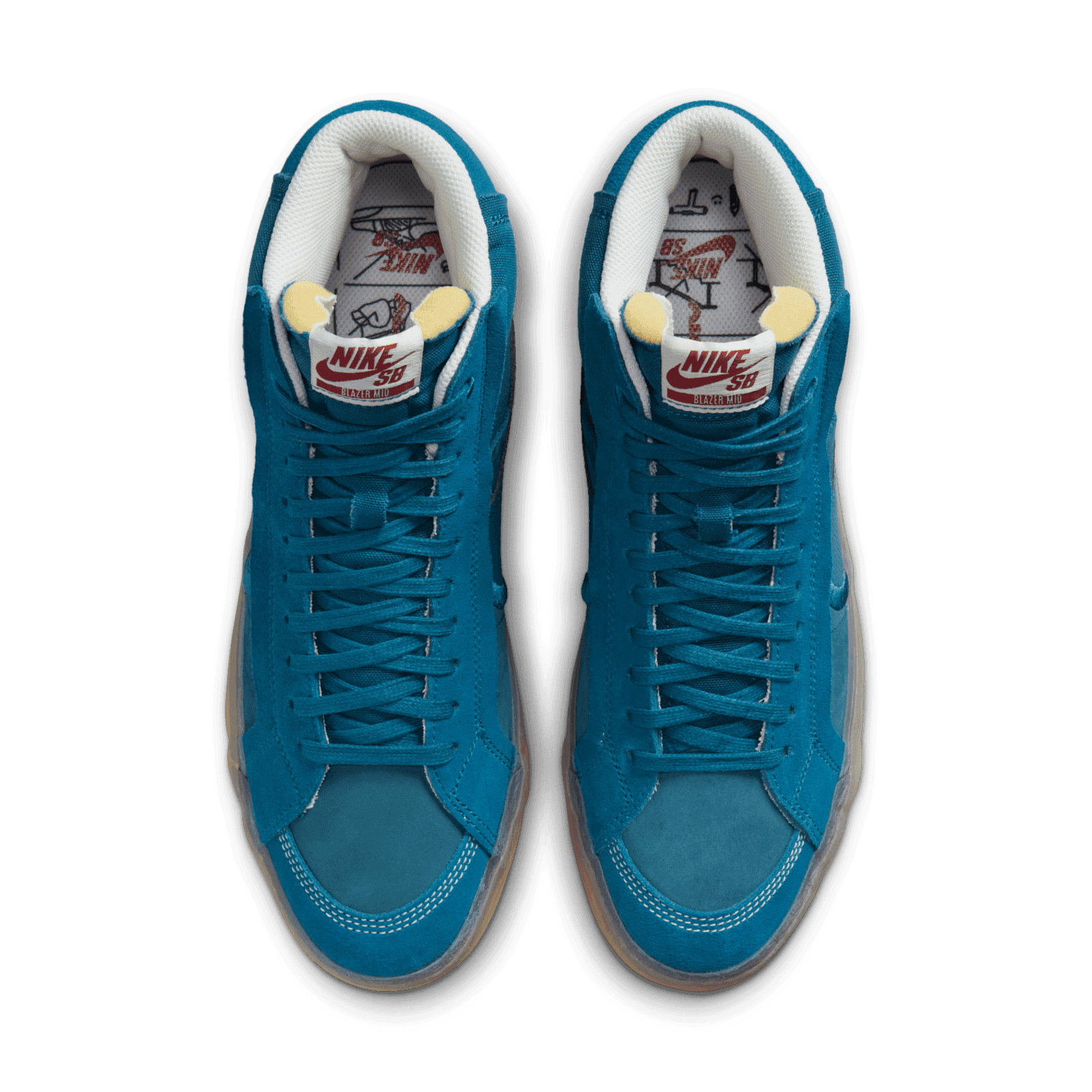 Nike SB Zoom Blazer Mid PRM Plus Green Abyss Gum - DV5468-300