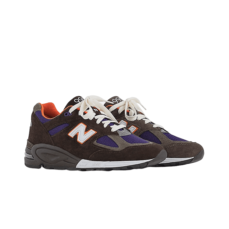 New Balance 990v2 Made In USA By Teddy Santis Brown Purple New Balance 990v2 Made In USA By Teddy Santis Brown Purple