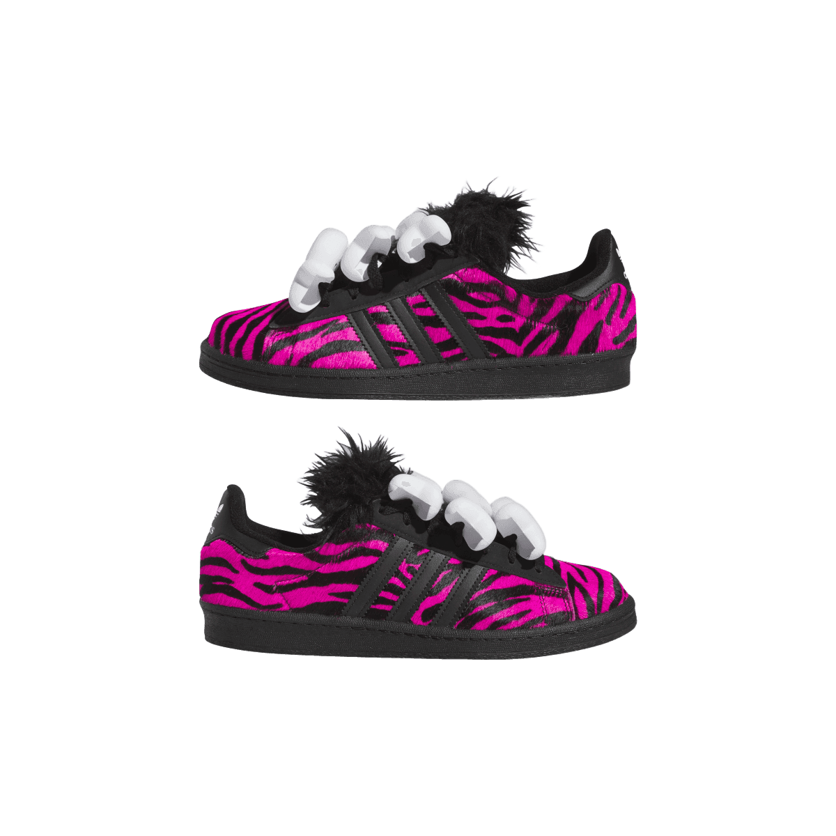 adidas Campus 80s Bones Jeremy Scott Fuchsia Black - HQ4494