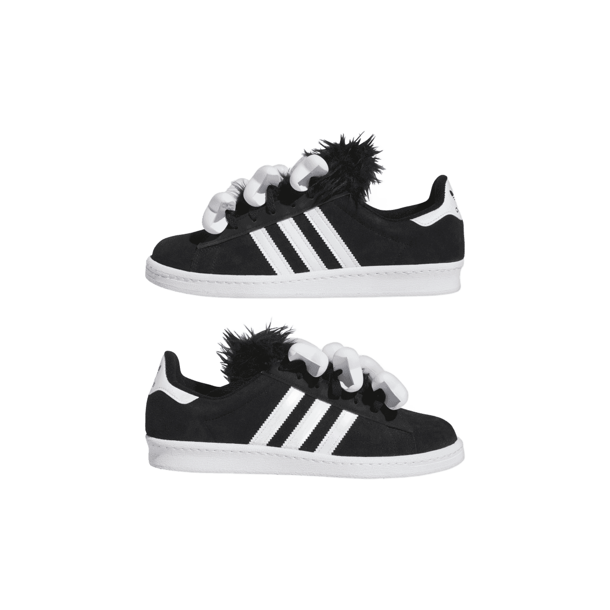adidas Campus 80s Bones Jeremy Scott Black White - HQ4493
