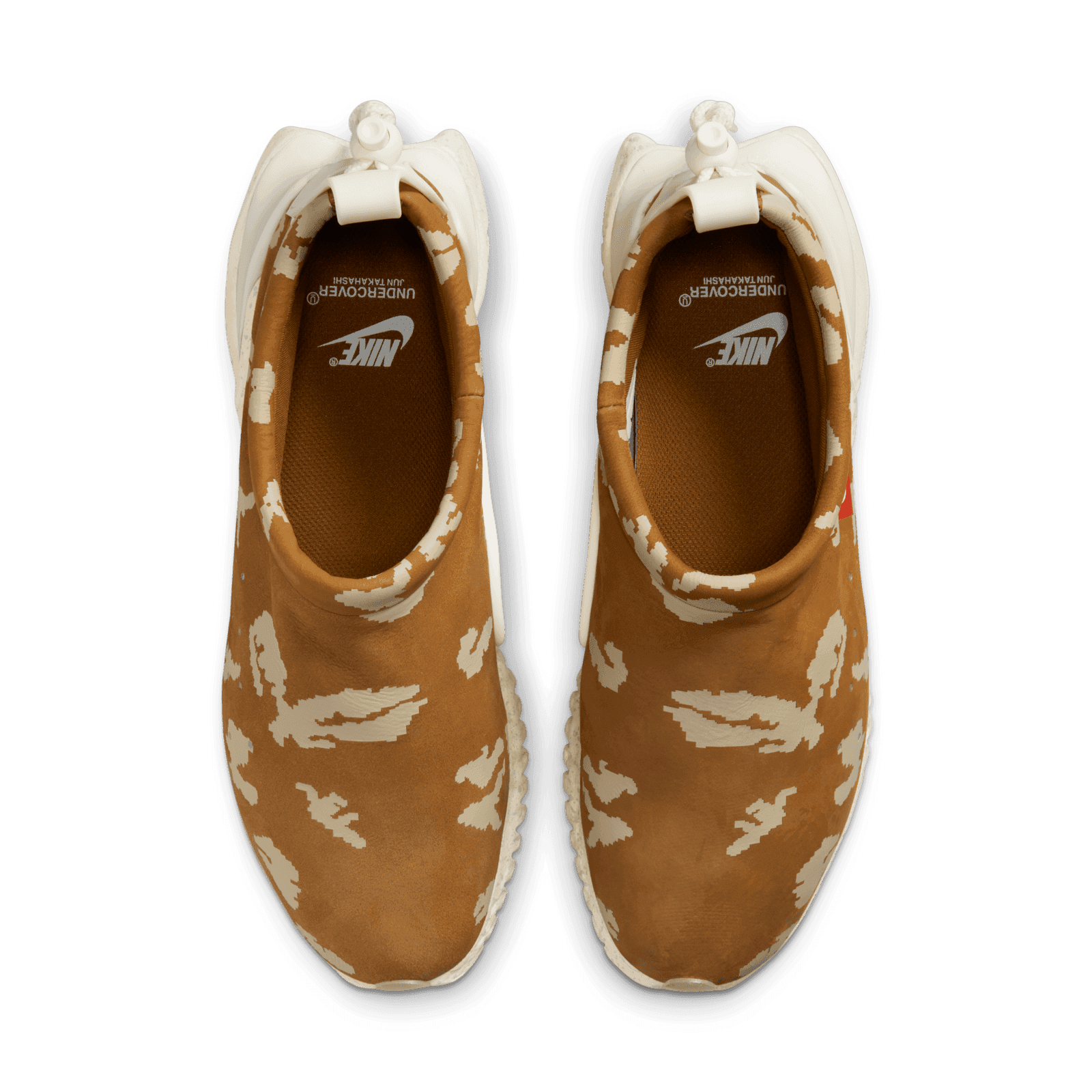 Nike Moc Flow x UNDERCOVER Brown Slipper Sneakers Size 8 New Rare Shoes DV5593 Amazon.com | Nike Moc Flow SP Undercover Ale Brown Sneakers  main image 3