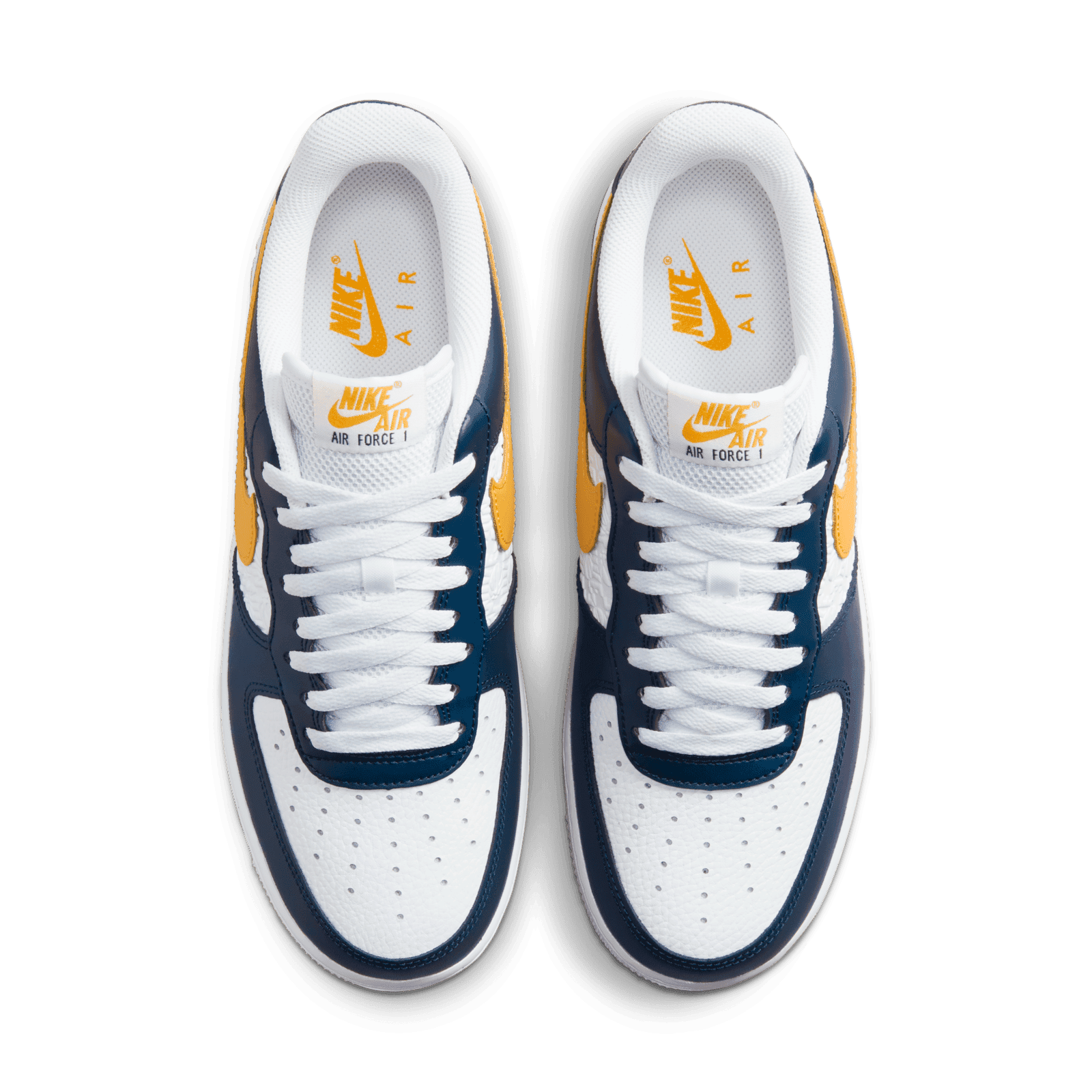 Nike Air Force 1 Low EMB Dark Obsidian University Gold  display picture 1