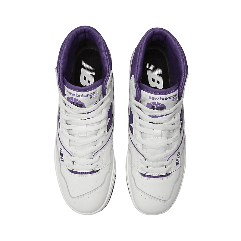 New Balance 650R White Interstellar Purple - BB650RCF display picture 1