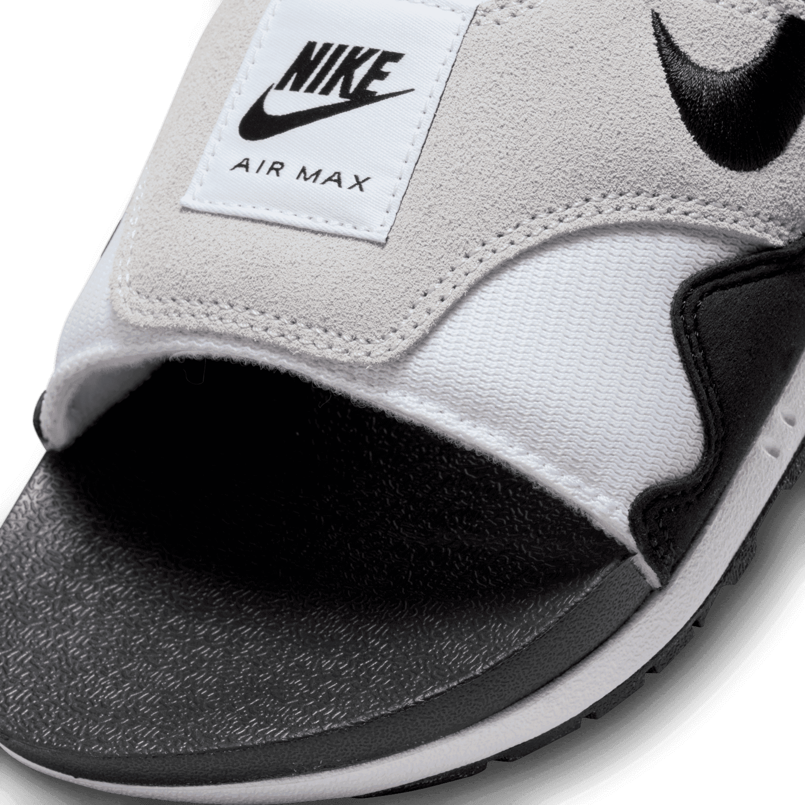 Nike Air Max 1 Slide White Black Neutral Grey - DH0295-102
