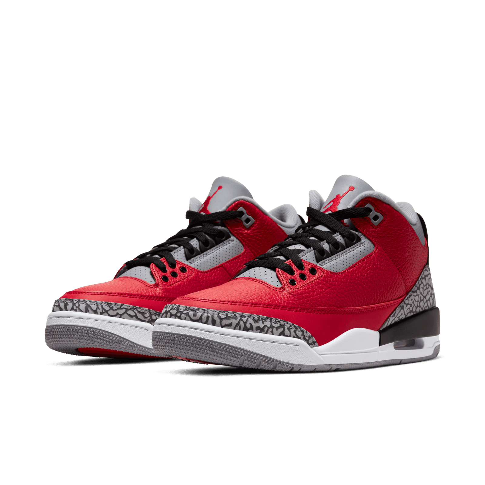 Air Jordan 3 Retro Fire Red Cement (Nike Chi) - CU2277-600