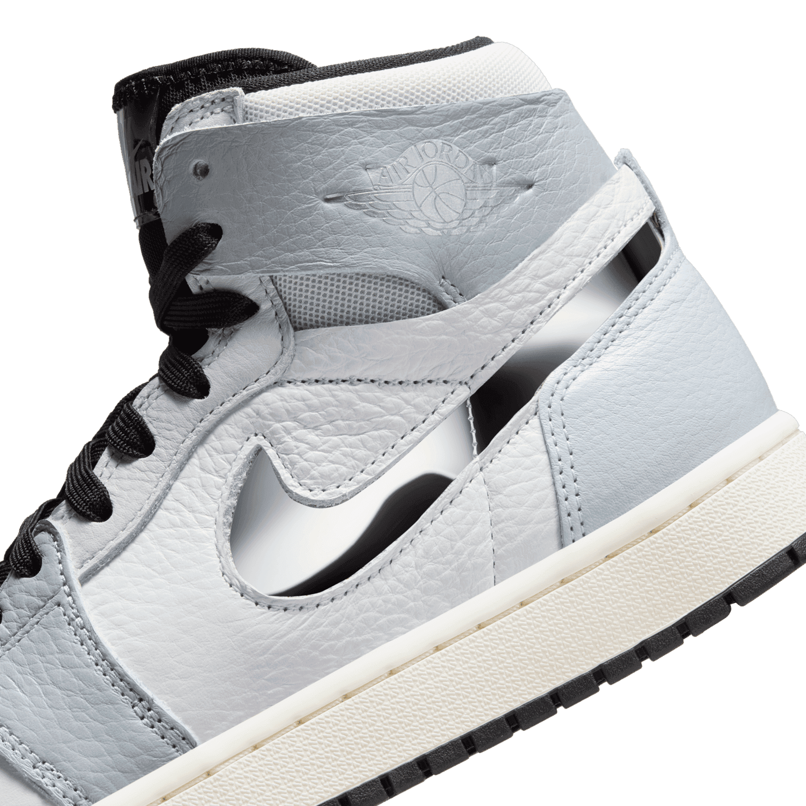 Air Jordan 1 High Zoom CMFT 2 Chrome Swoosh (W) - FJ4652-100