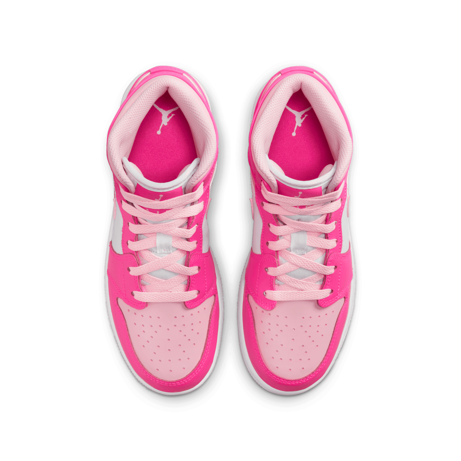 スニーカー Nike Air Jordan 1 Mid cut Fierce Pink FD8780-116 Buy Air Jordan 1 Mid GS 'Fierce Pink' - FD8780 116 | GOAT CA
