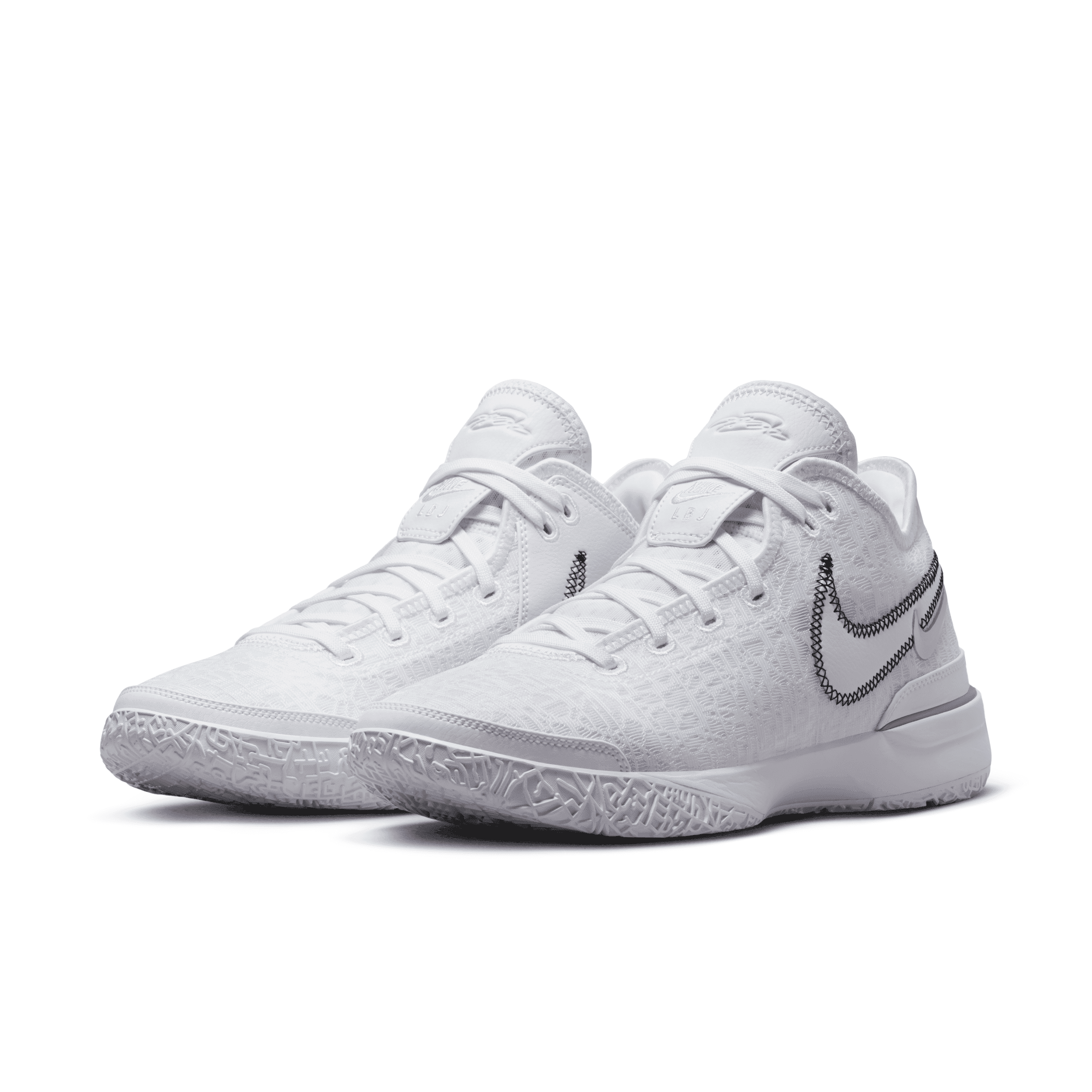 Nike LeBron NXXT Gen White Metallic Silver DR8784-101 Men\'s 8 Shoes Basketball Nike Zoom LeBron NXXT Gen White/Black/Metallic Silver DR8784  main image 2