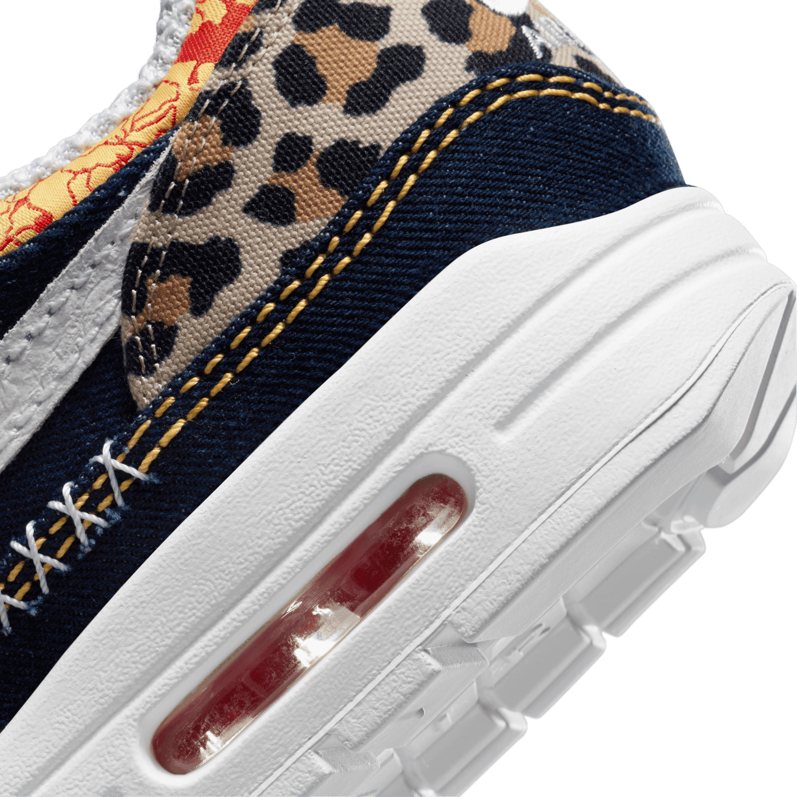 Denim Leopard Nike Animal Print Air Max Nike Women's Air Force '07