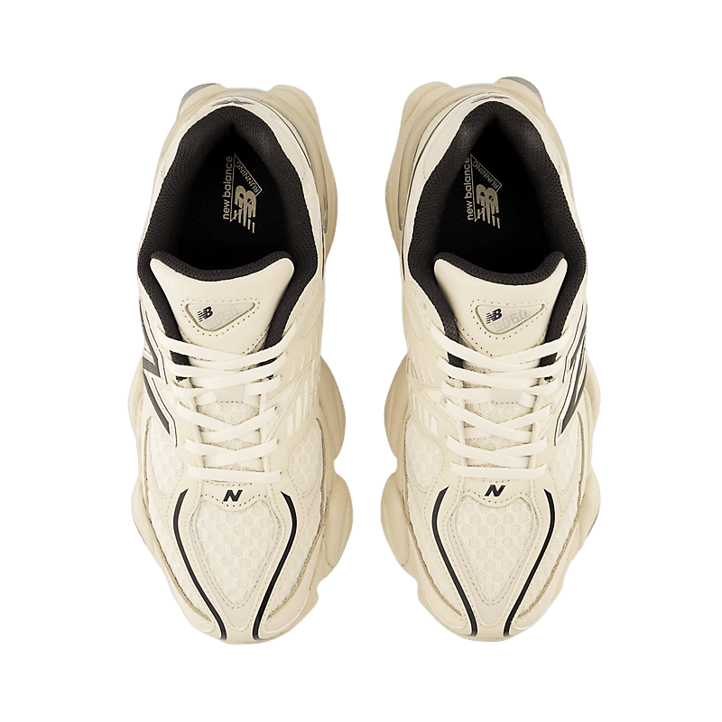 A Mixture Of Cream And Brown Appear On This New Balance 9060 display picture 3