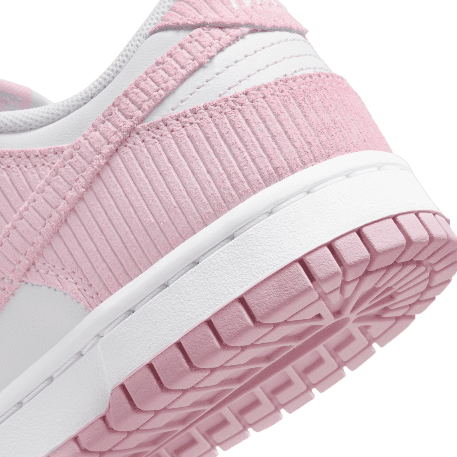 Official Look At The Nike Dunk Low Pink Corduroy
