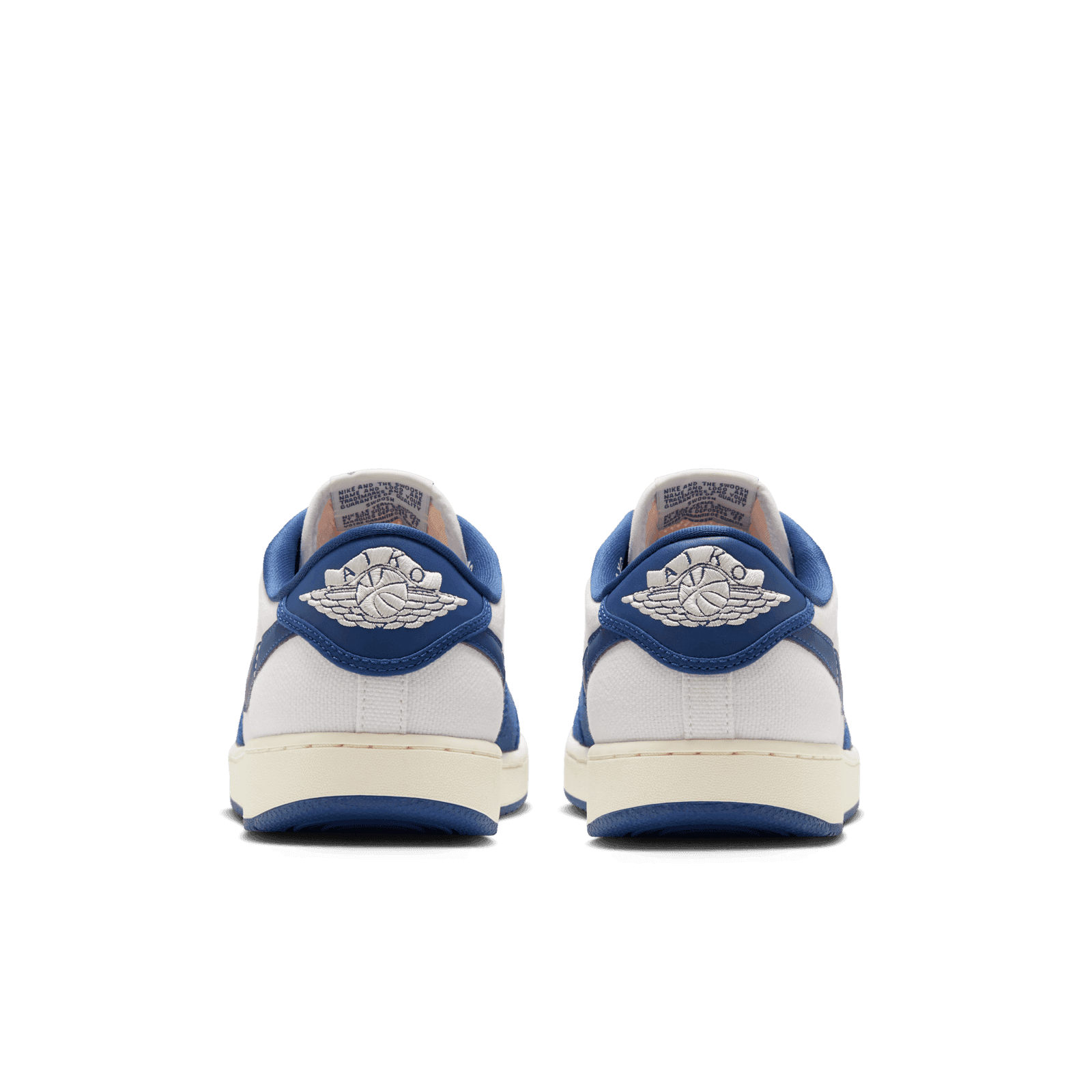 Air Jordan 1 AJKO Low White Dark Royal - DX4981-103