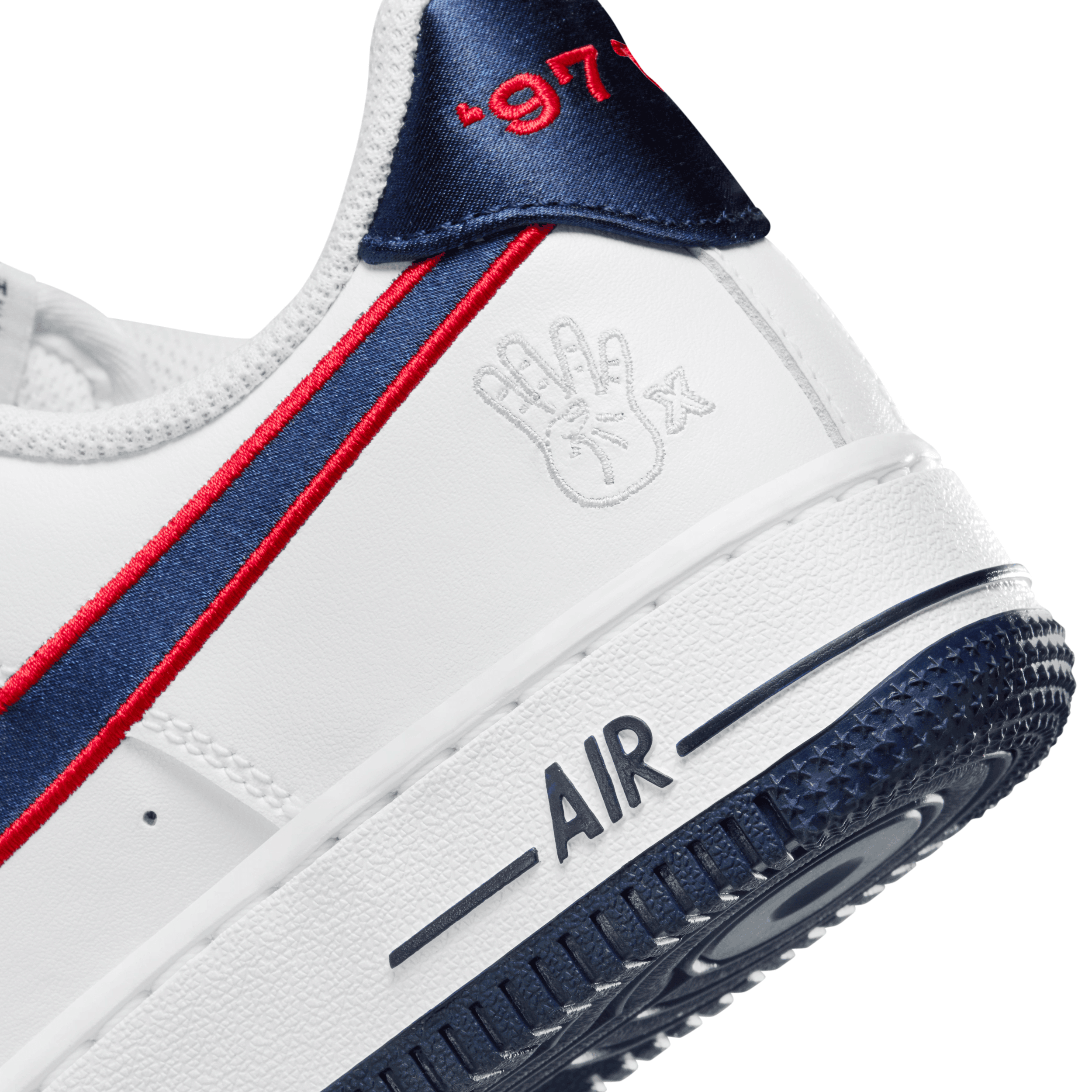 Nike Air Force 1 Low Houston Comets 4-Peat (W) - FJ0710-100