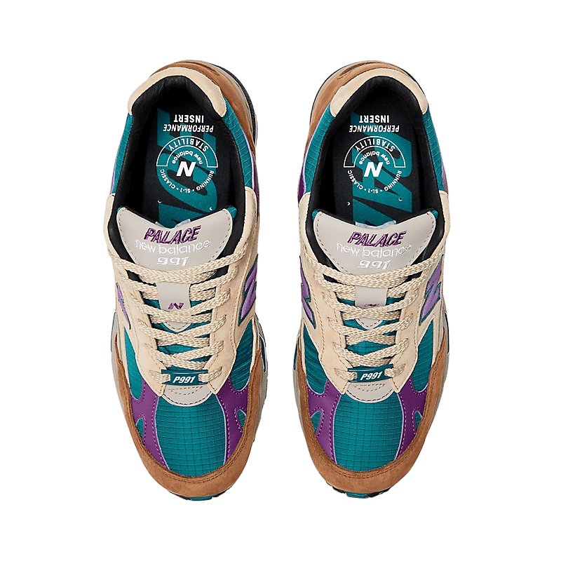 New Balance 991 Made In UK Palace Teal - M991PAL Raffles & Where 