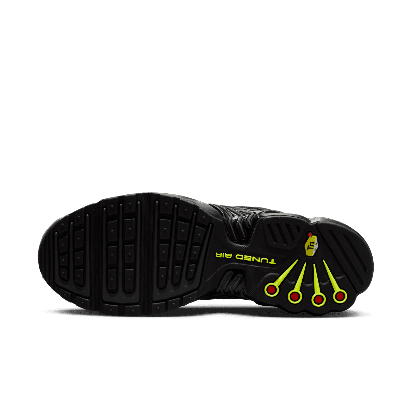 NIKE AIR MAX RUN LITE 3 SHOES: Black & Volt Yellow MEN\'S SIZE US9 Used; No Box Brand new running shoes for sale main image 2