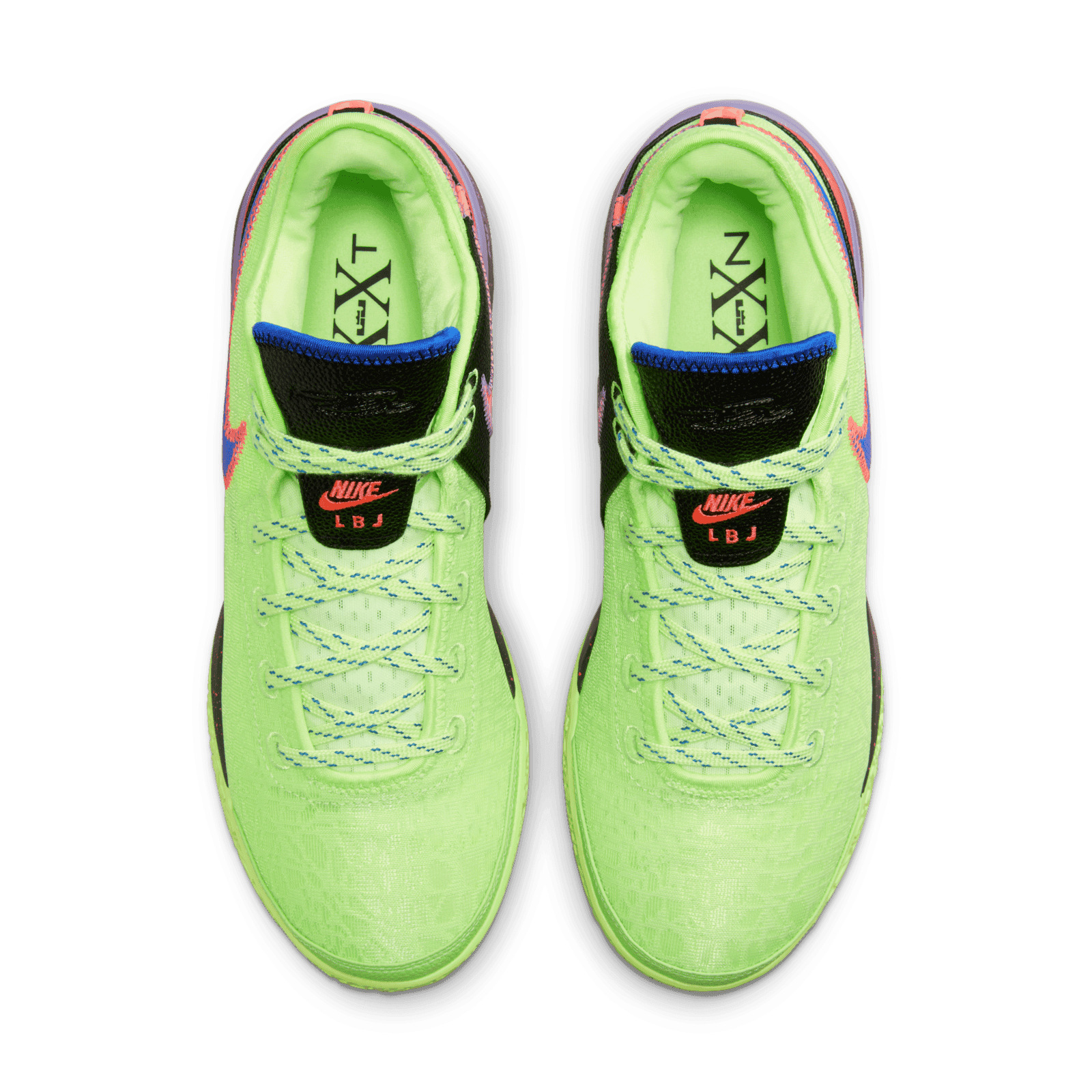 Size 9 - Nike Zoom LeBron NXXT Gen Glitch Ghost Green Racer Blue | DR8784-300 Nike Zoom LeBron NXXT Gen  main image 2
