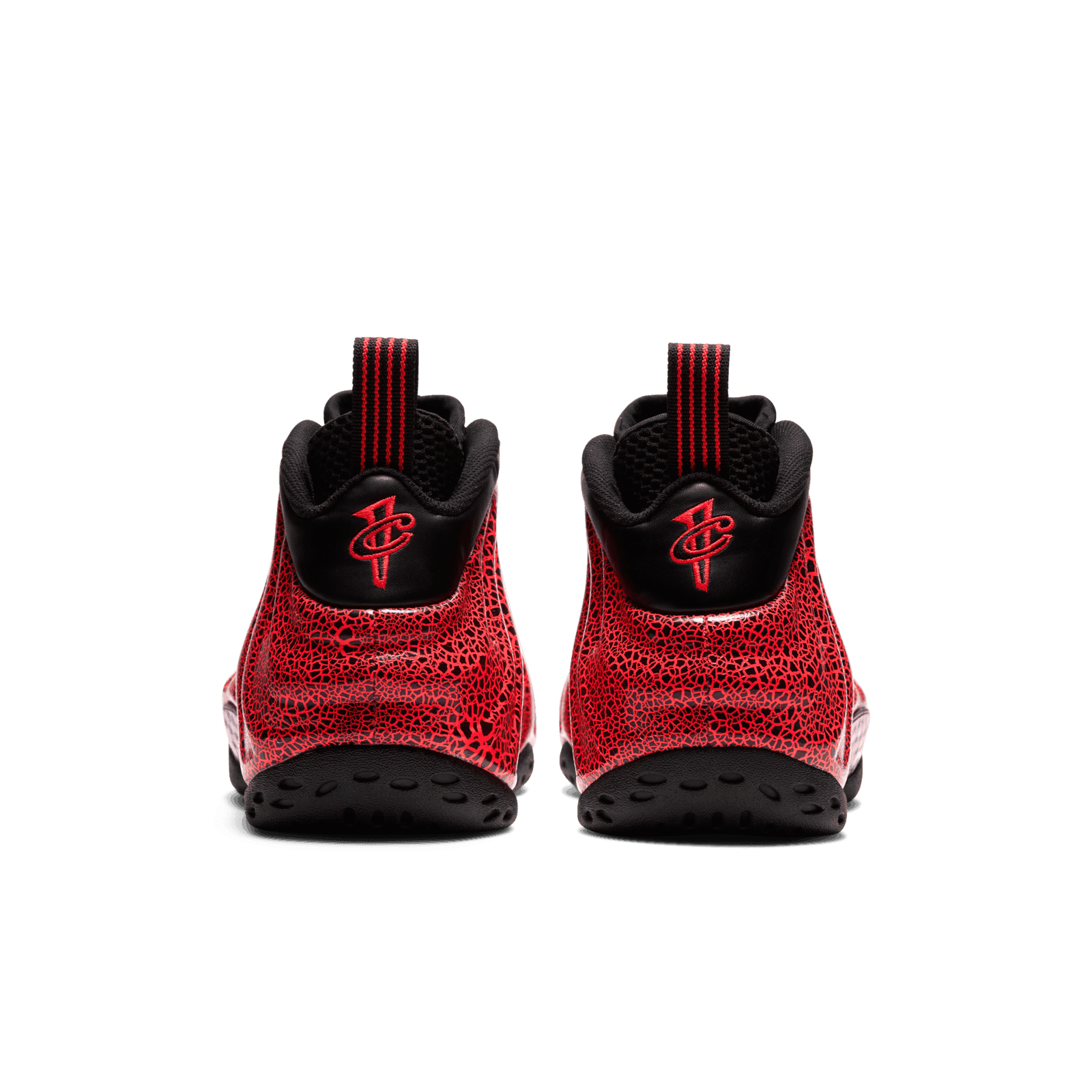Nike Air Foamposite One Men\'s Size 9.5 \'Cracked Lava\'  314996-014 see pictures Nike Air Foamposite One Cracked Lava size 14. Black Red  main image 3